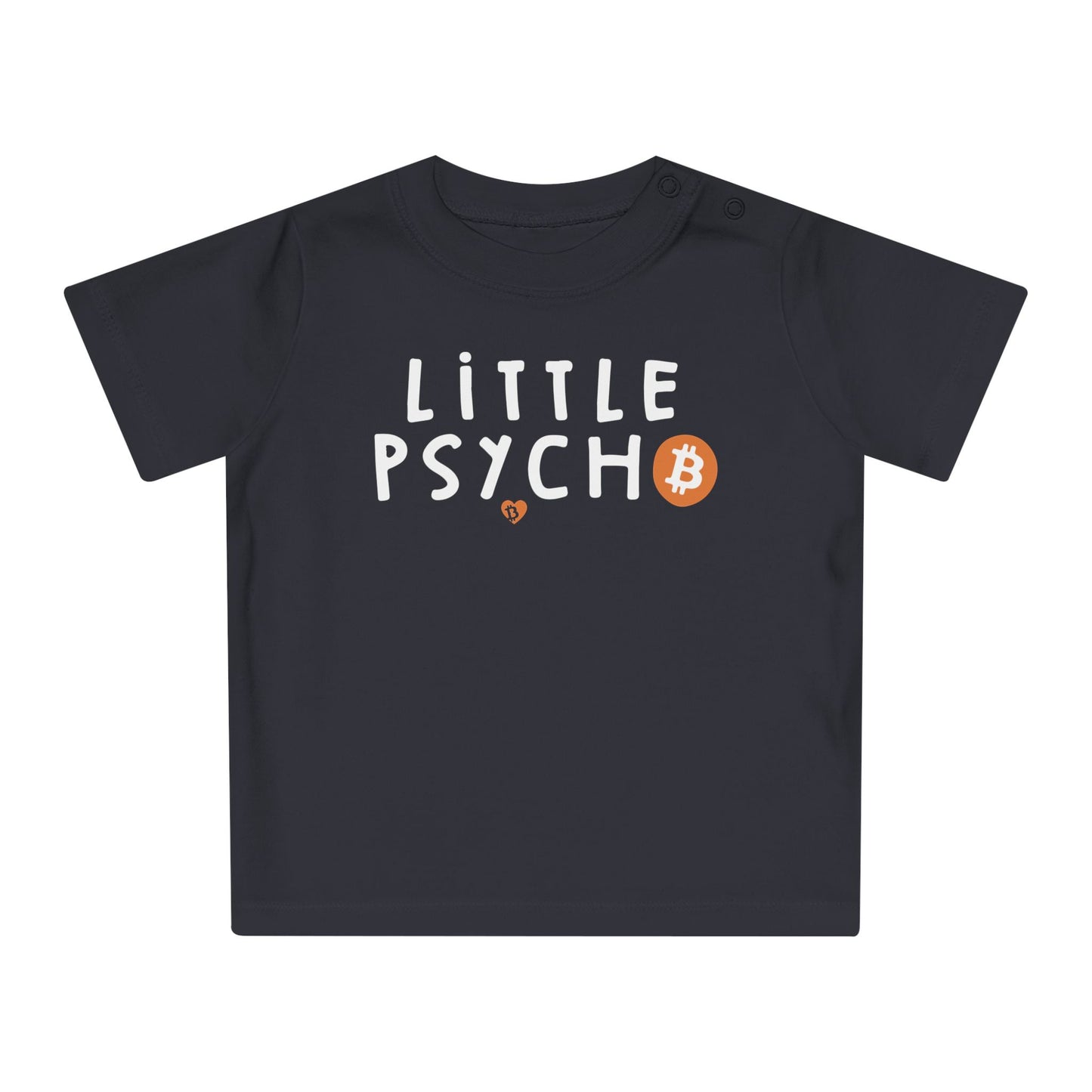 Little Psycho Organic Cotton Baby T-Shirt