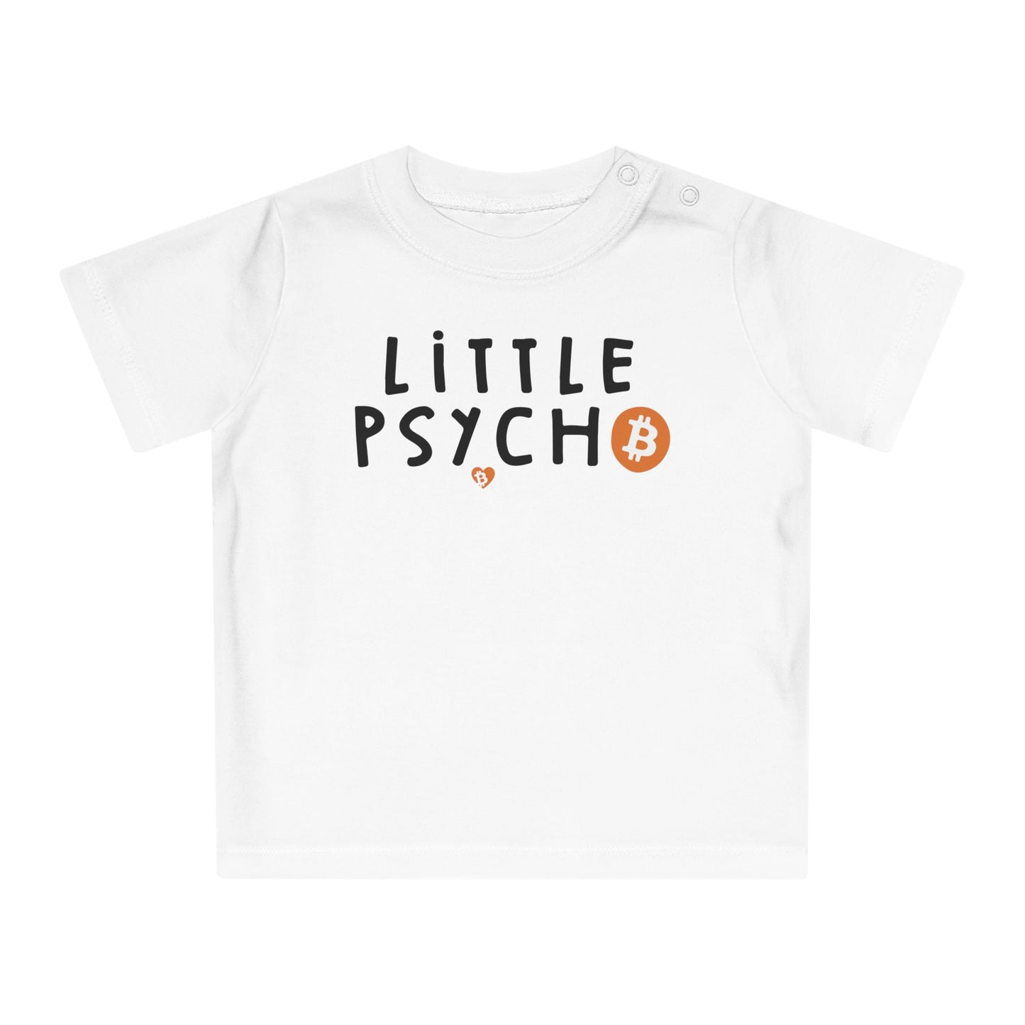 Little Psycho Organic Cotton Baby T-Shirt