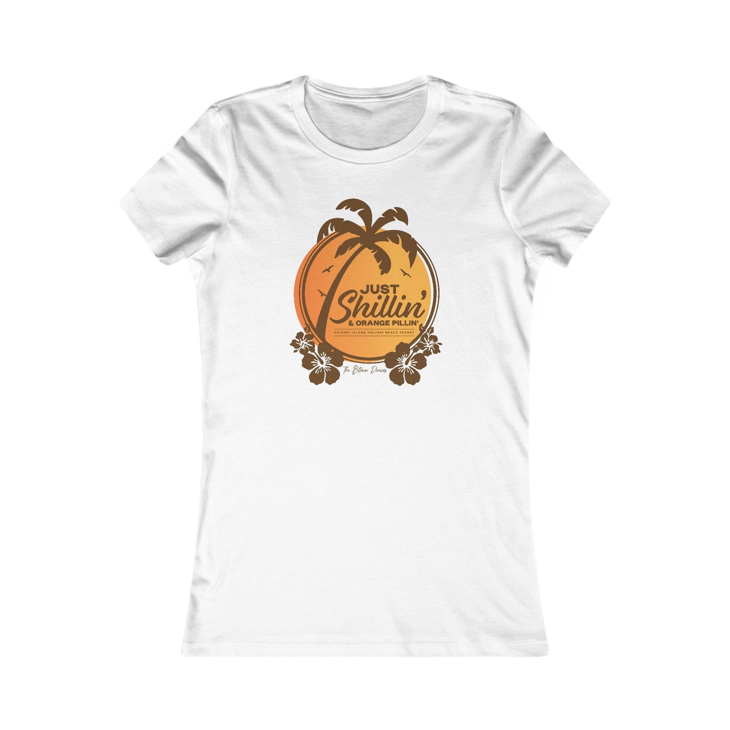 Just Shillin' and Orange Pillin' Limited Edition Slim Fit T-Shirt