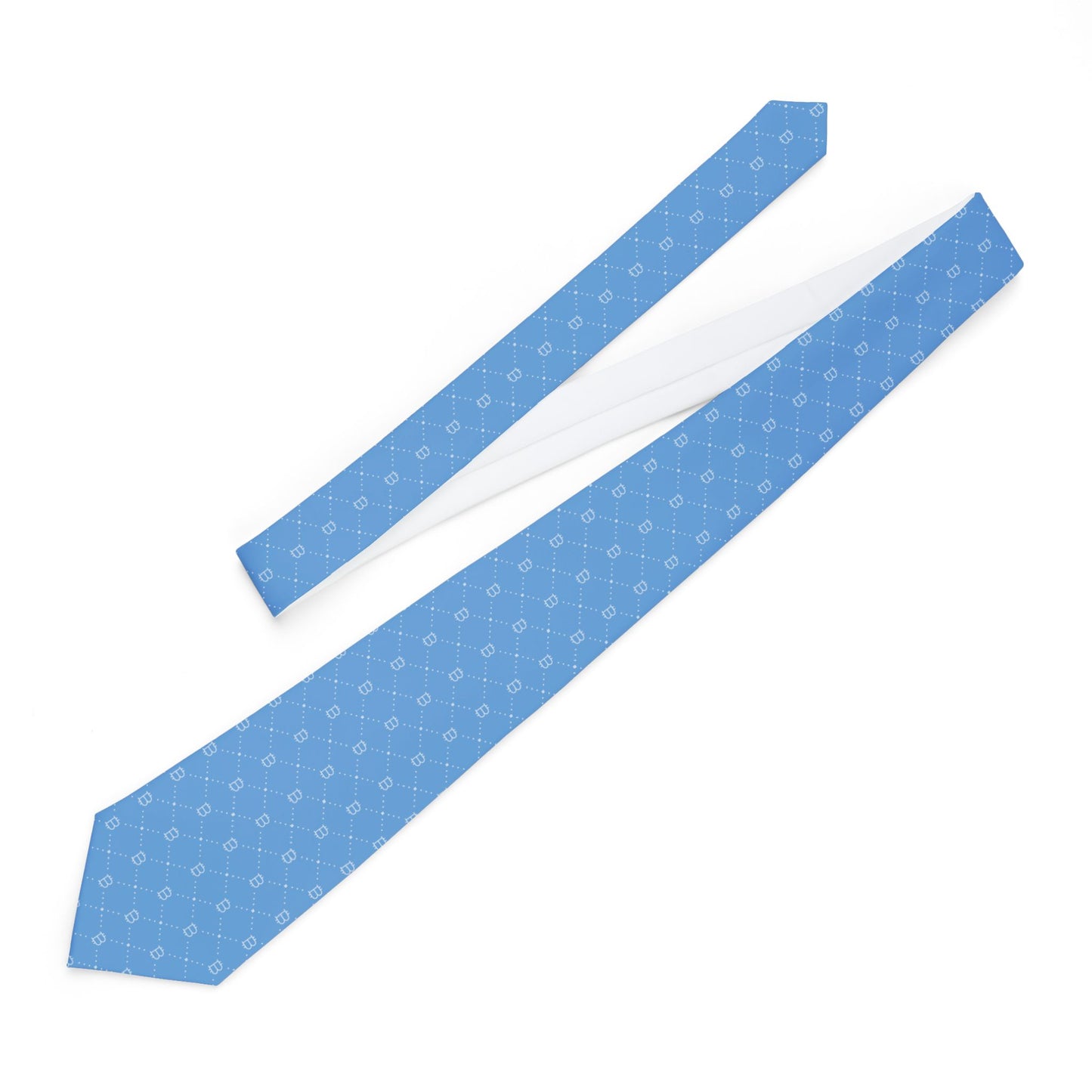 Serious Solicitor Bitcoin Baby Blue Necktie