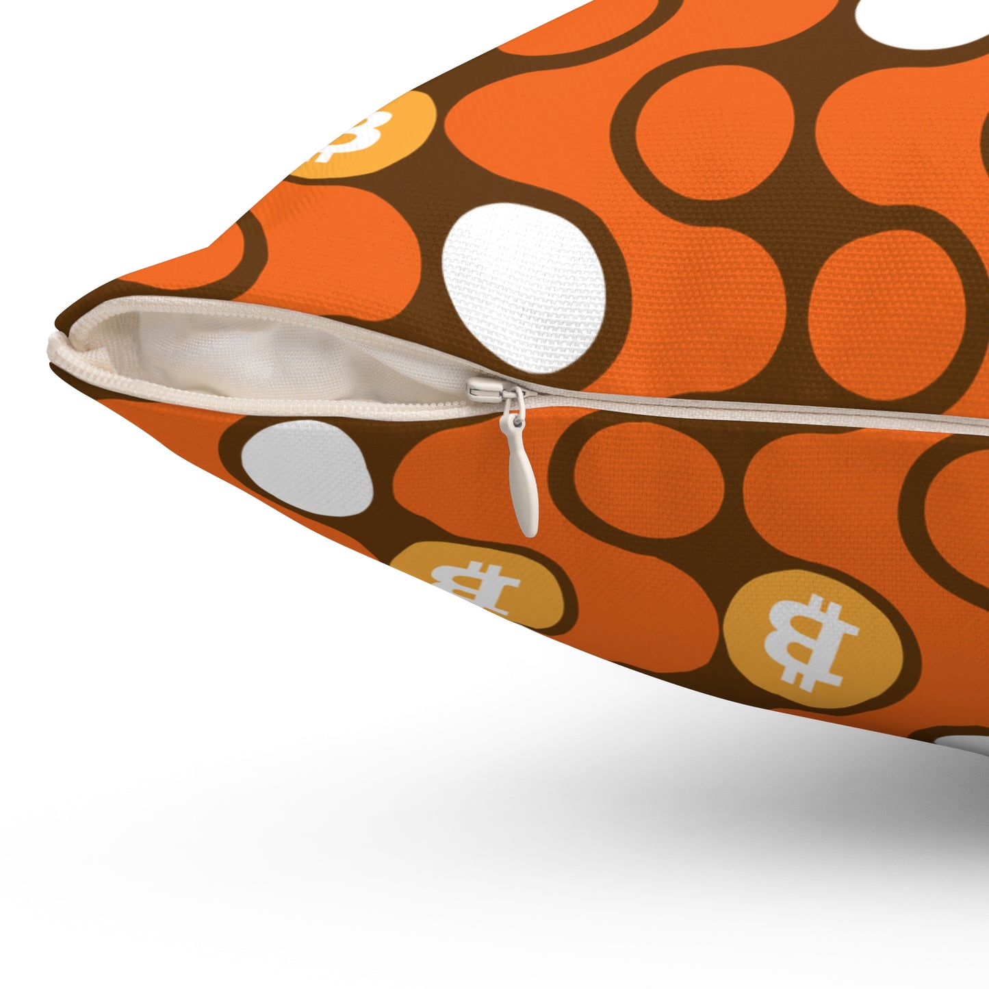 AirBTC Bitcoin Nanna Square Pillow