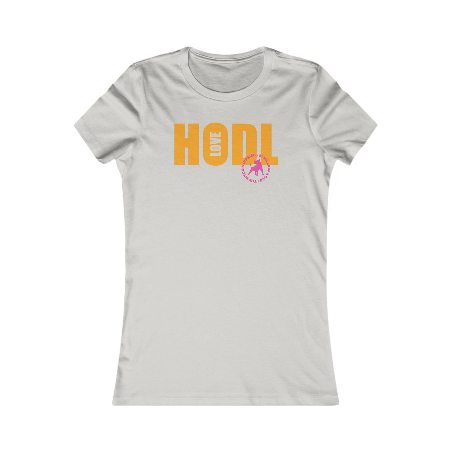 HODL Love Slim Fit T-Shirt