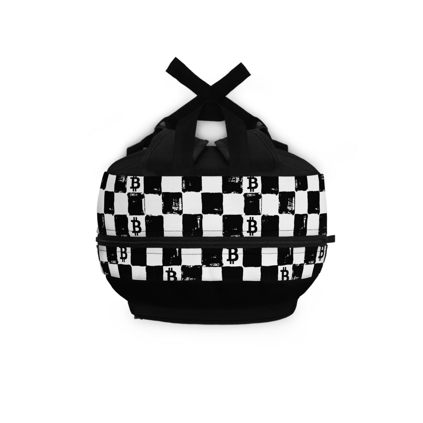 Chessboard Bitcoin Premium Backpack