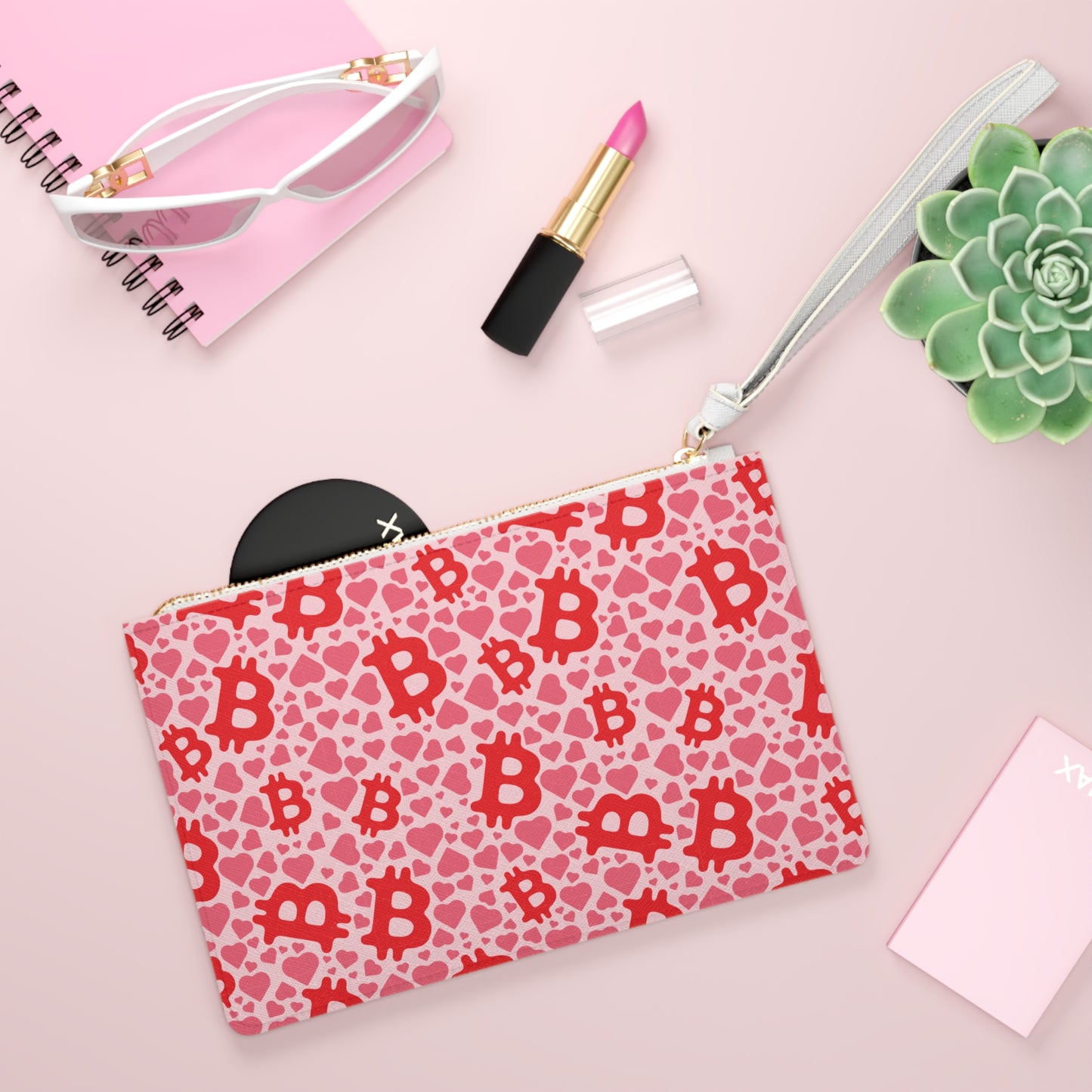Itty Bitties Bitcoin Clutch Bag