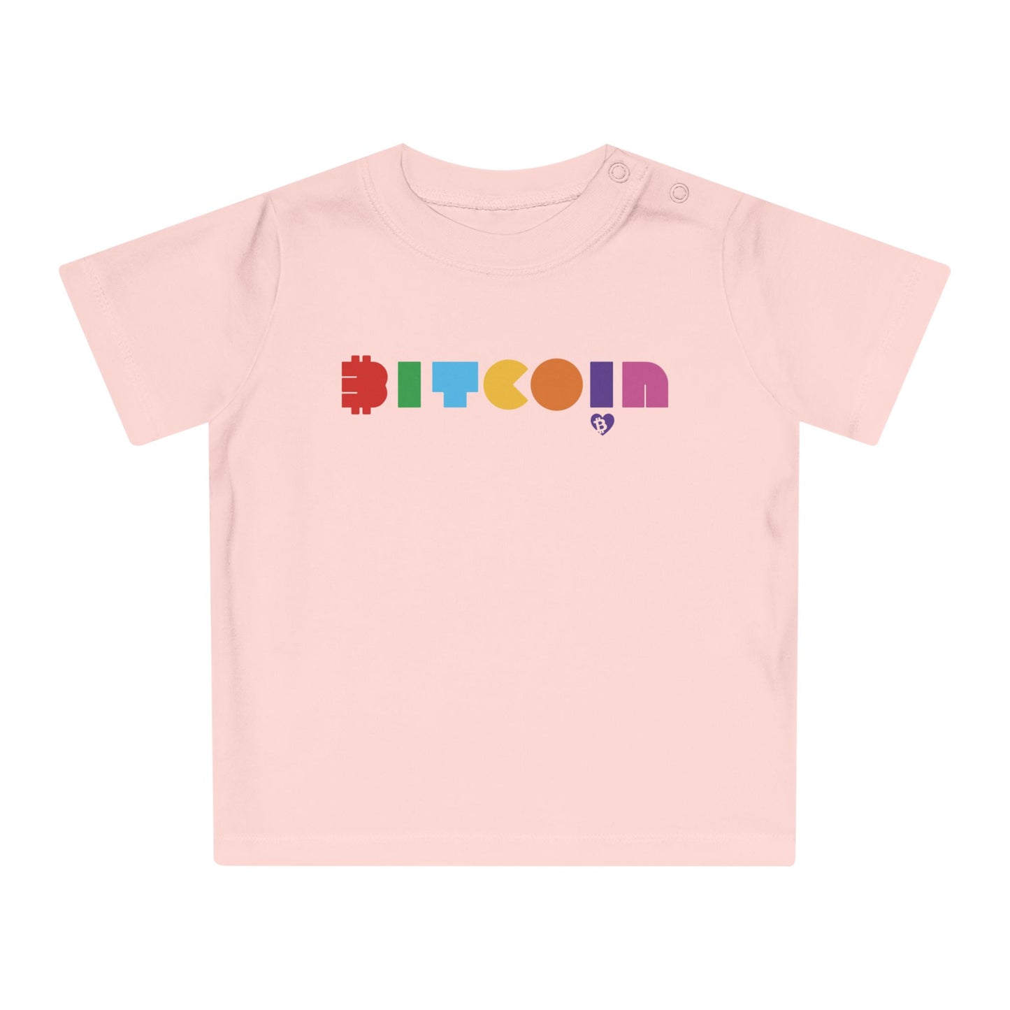Bitcoin Pac Sats Organic Cotton Baby T-Shirt
