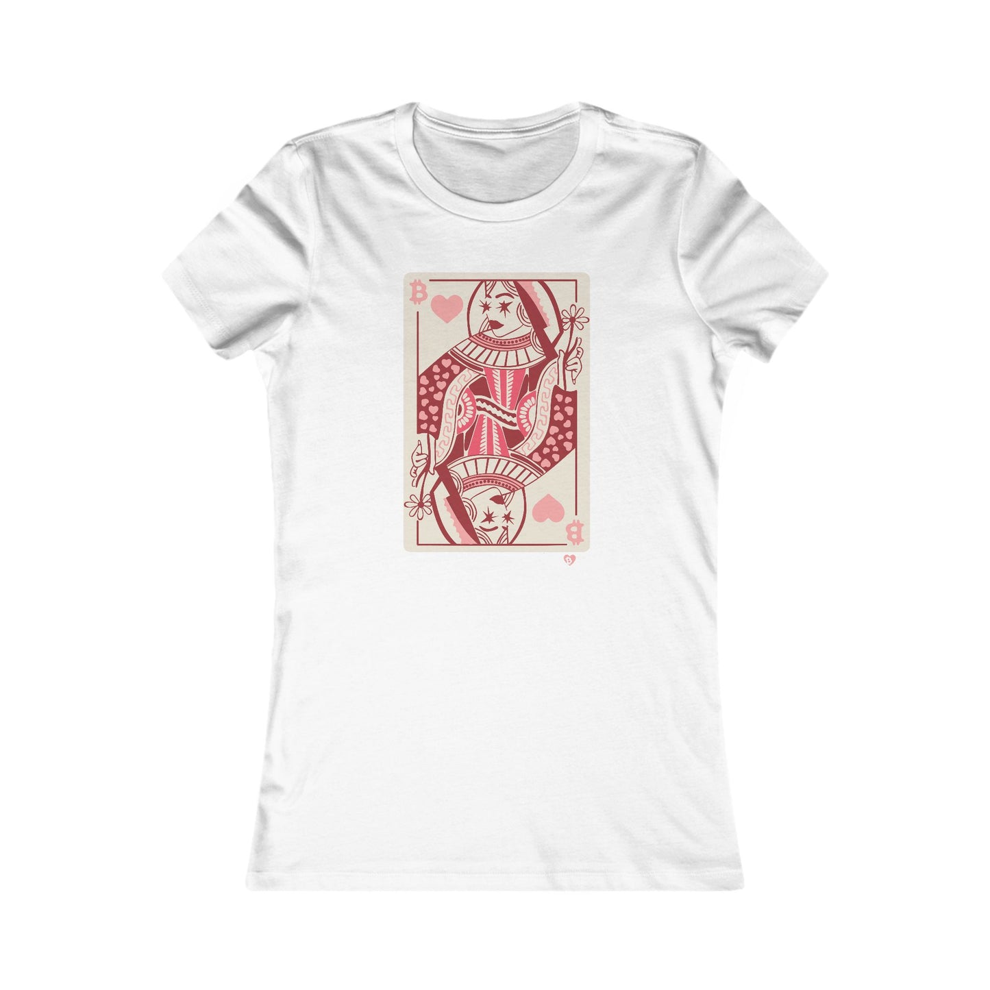 Bitcoin Queen of Laser Eyes Limited Edition Slim Fit T-Shirt