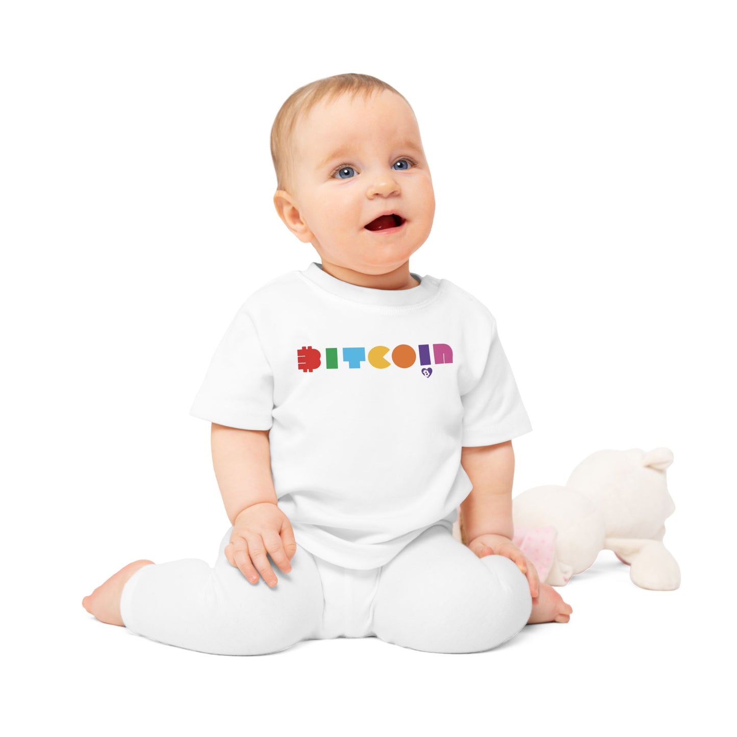 Bitcoin Pac Sats Organic Cotton Baby T-Shirt