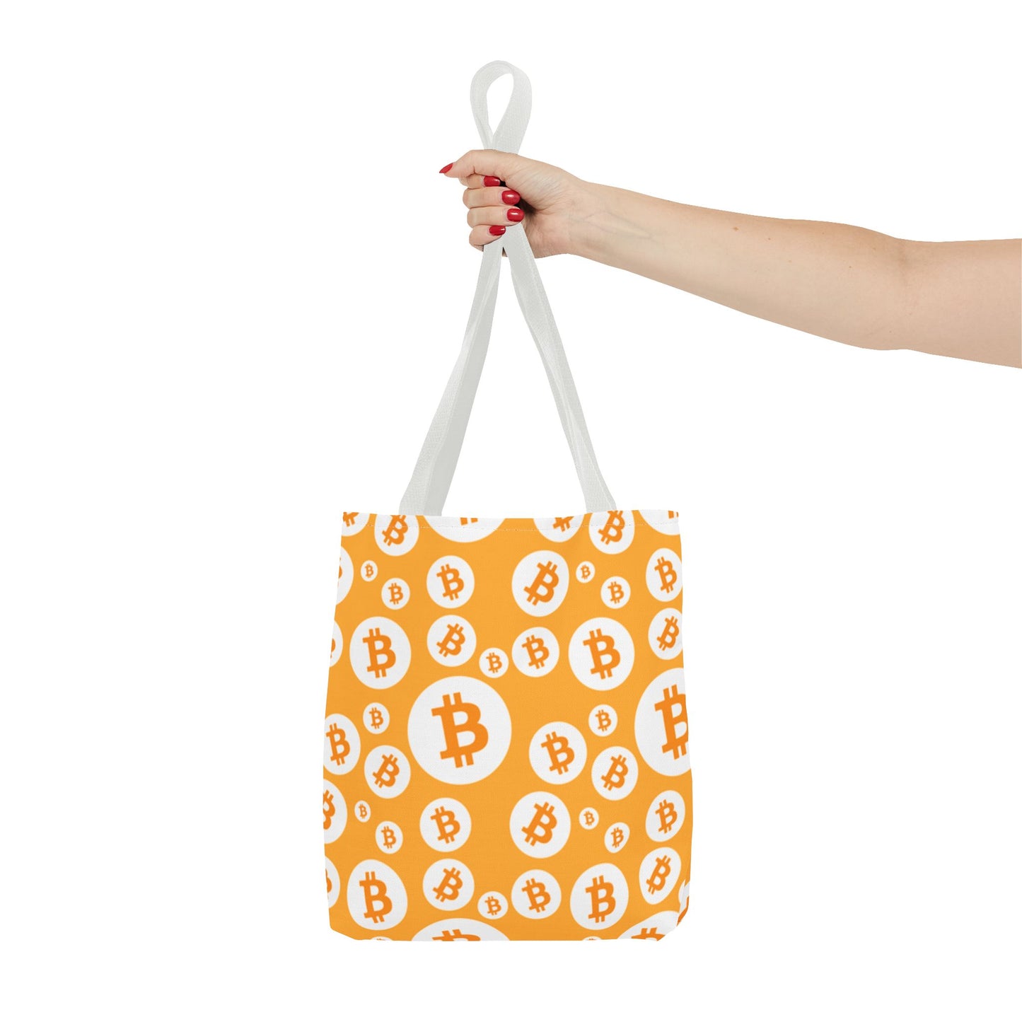 Bitcoin Symbols Tote Bag
