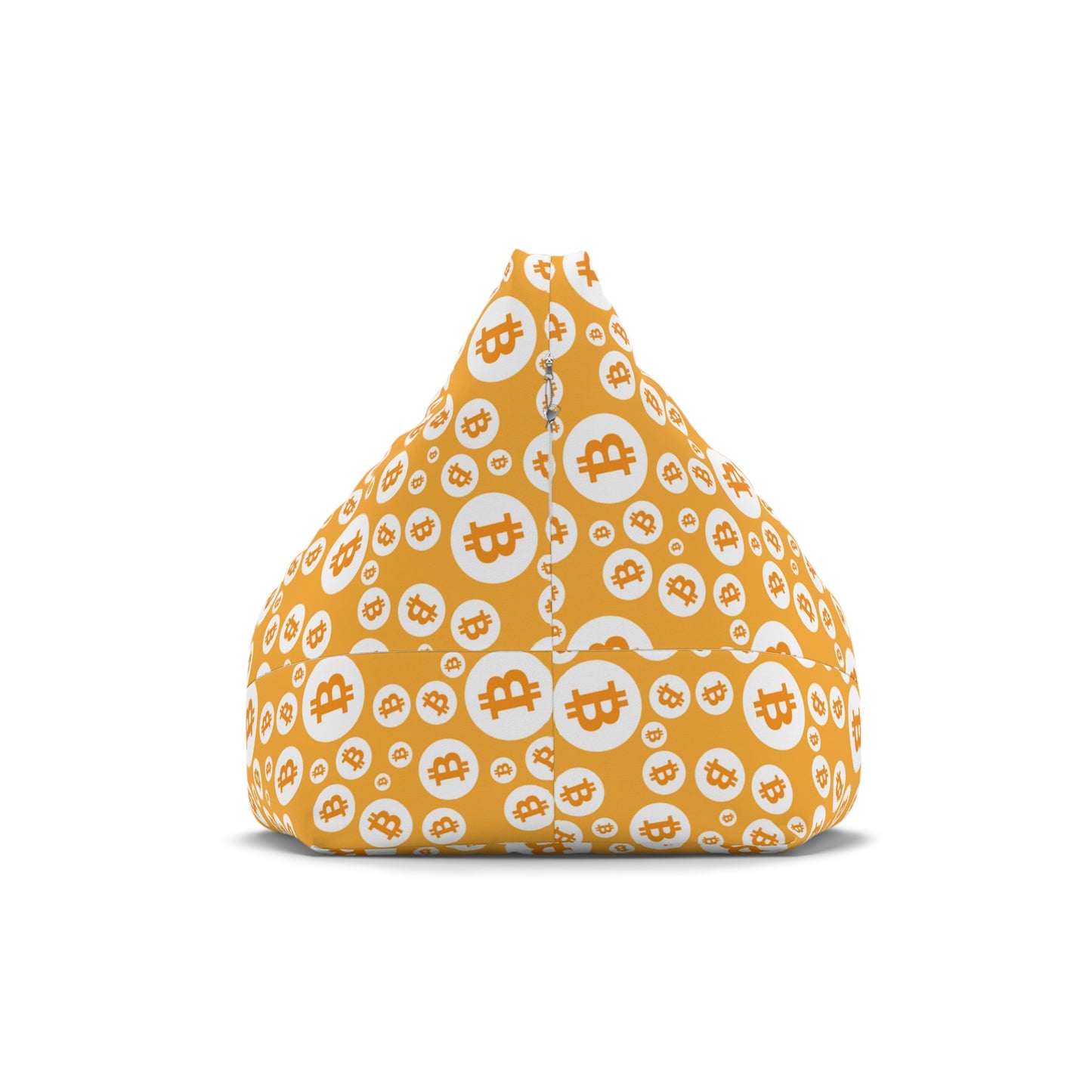 Bitcoin Symbols Polkadot Bean Bag Chair Cover