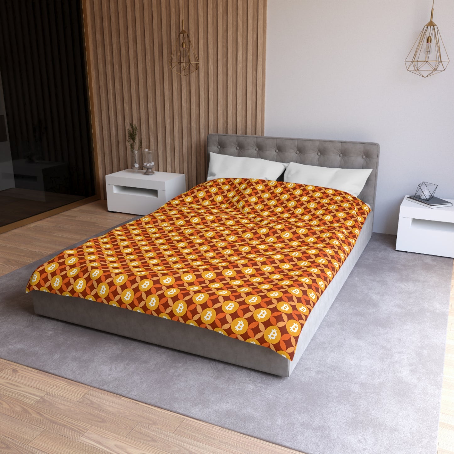 AirBTC Bitcoin 1975 Microfiber Duvet Cover