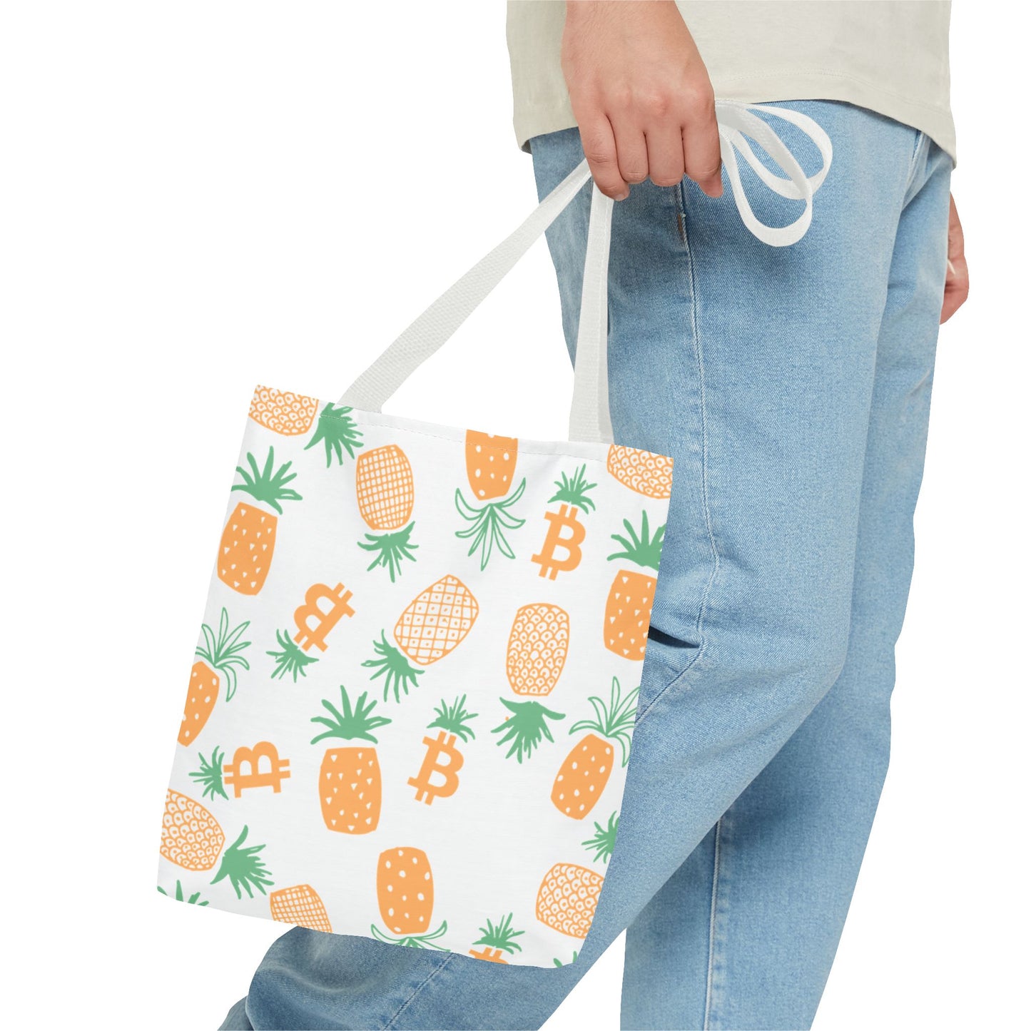 Bitcoin Pineapples Tote Bag