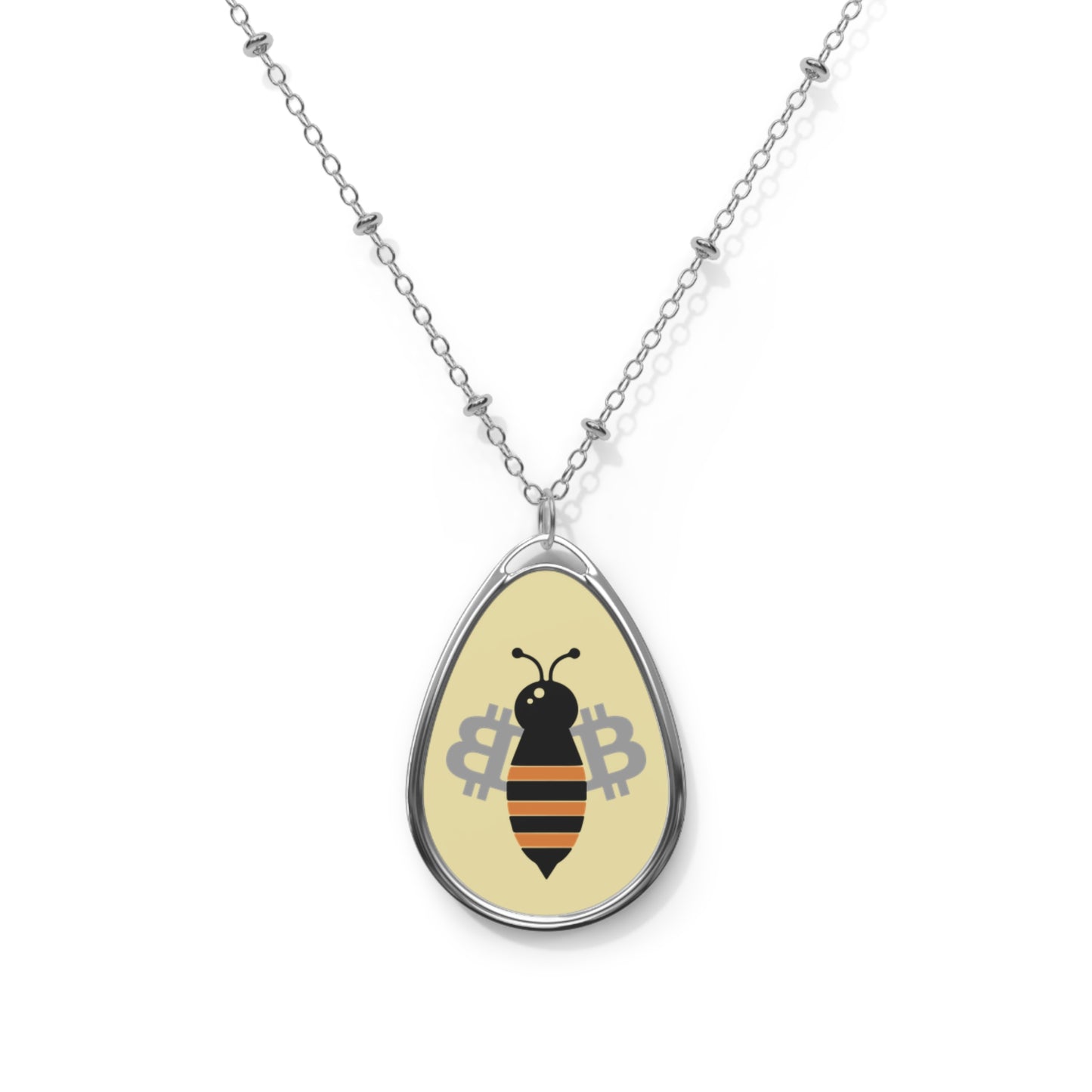 Bee Humble Bitcoin Necklace