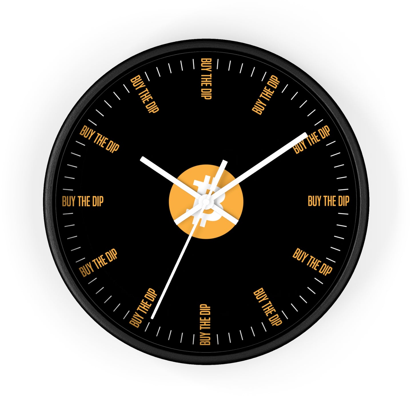 Bitcoin Classic 'Buy the Dip' Wall Clock