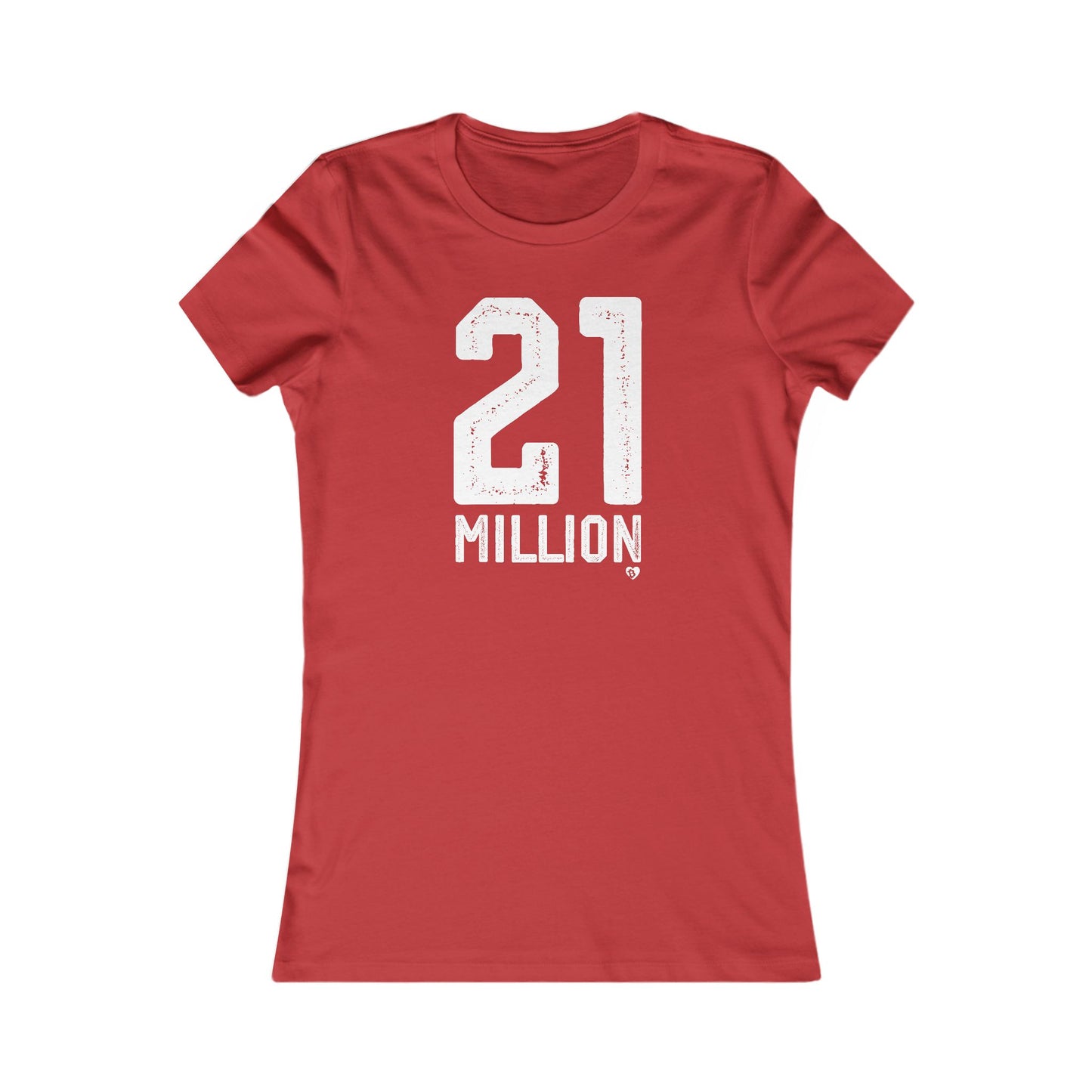 'No. 21 Million' Bitcoin Slim Fit T-Shirt