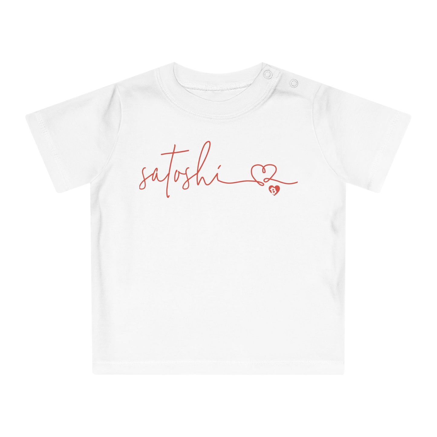 Satoshi Love Letters Organic Cotton Baby T-Shirt