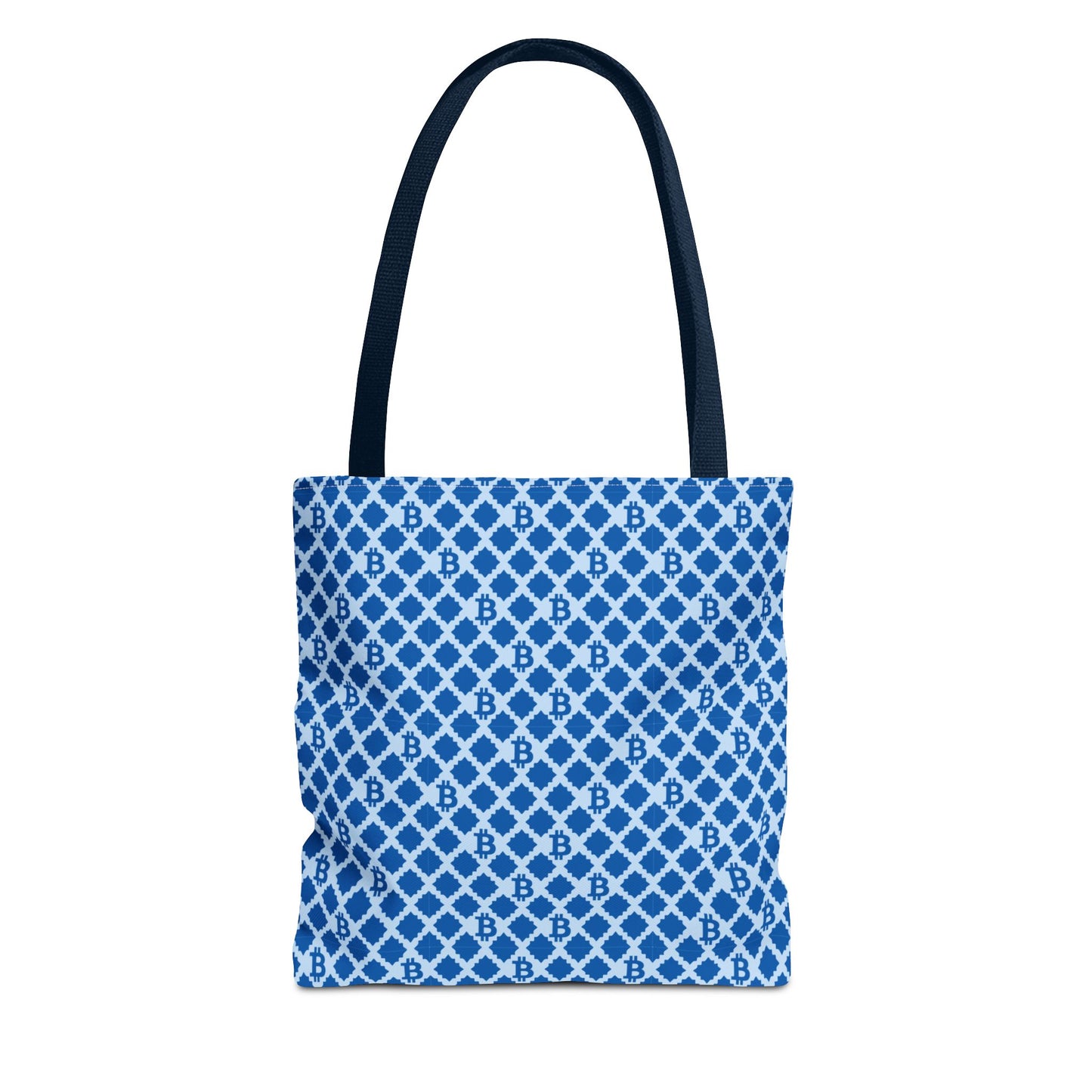 Baby Blue Bitcoin Tote Bag