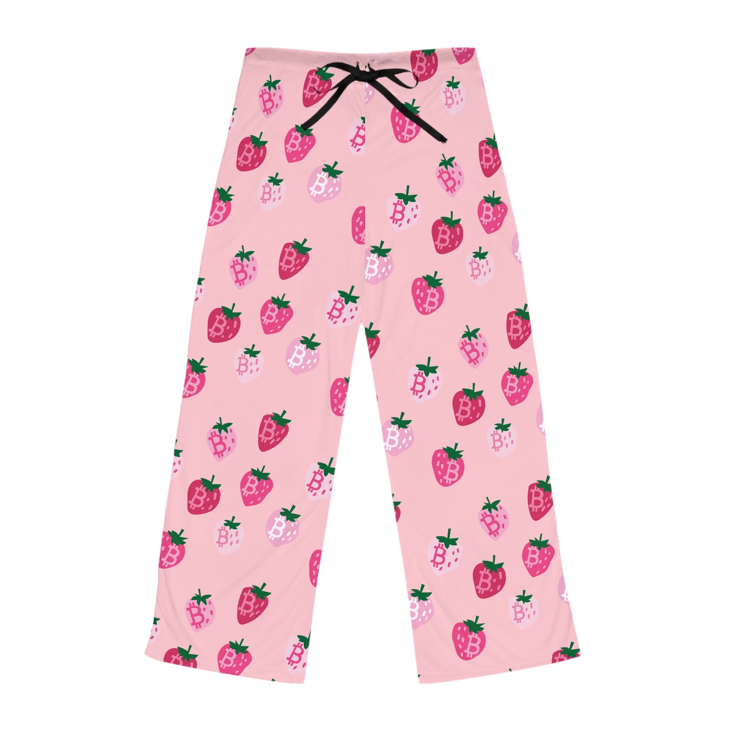 StrawBerry Bitcoin Women's Pyjama Pants