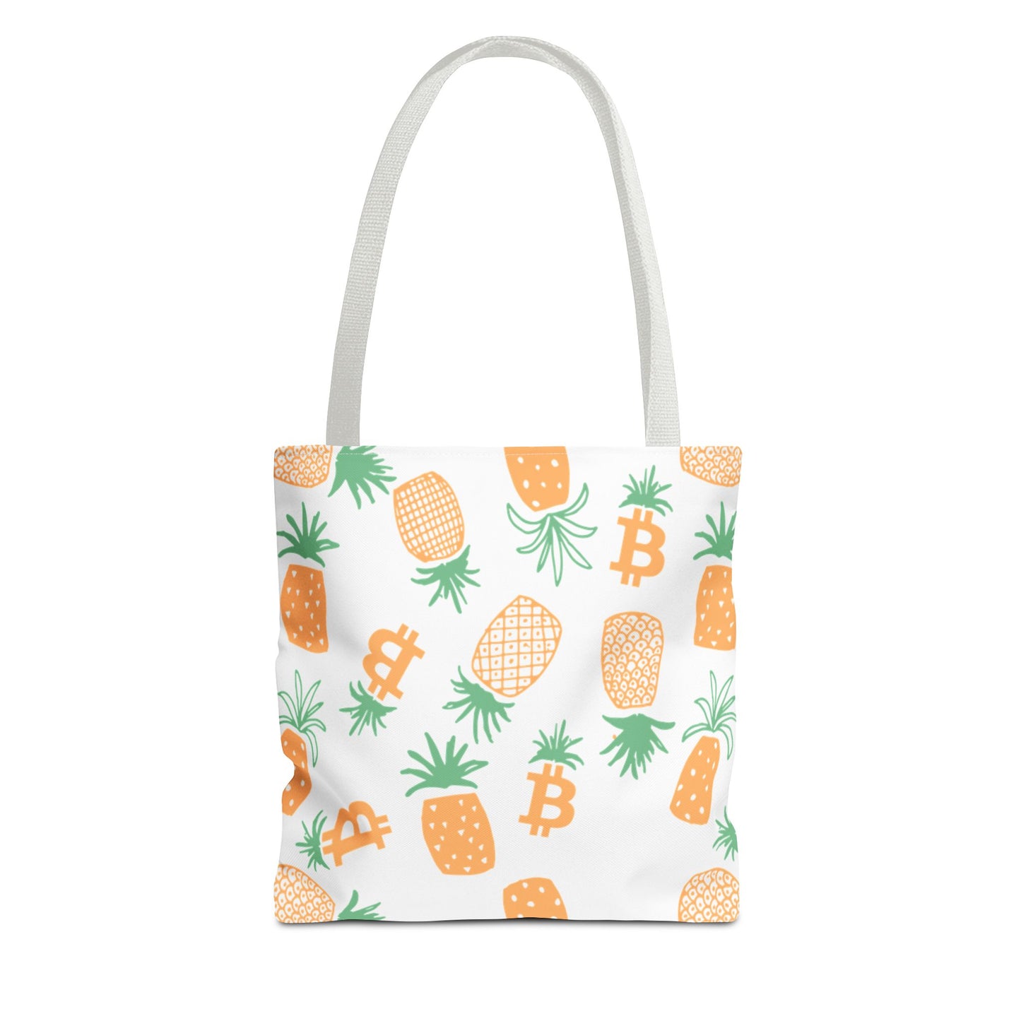 Bitcoin Pineapples Tote Bag