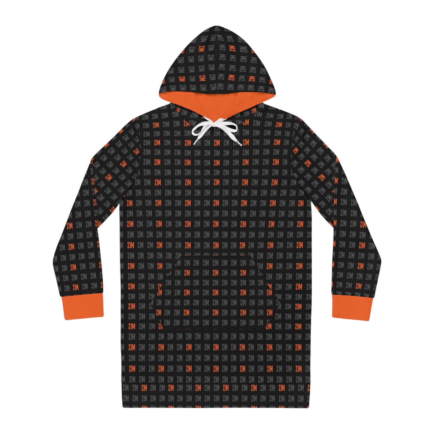 21 Million Grid Women's Hoodie Dress