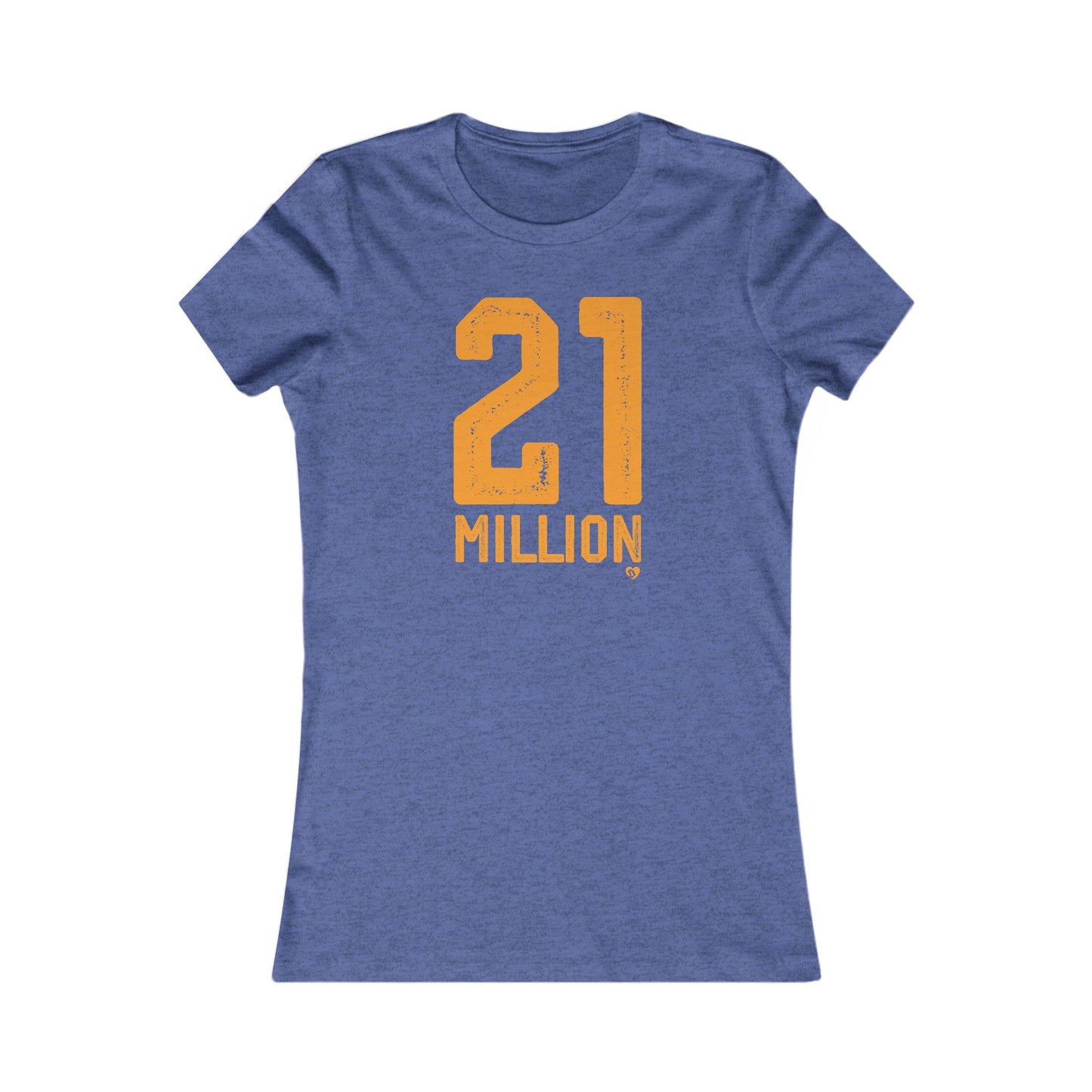 'No. 21 Million' Bitcoin Slim Fit T-Shirt