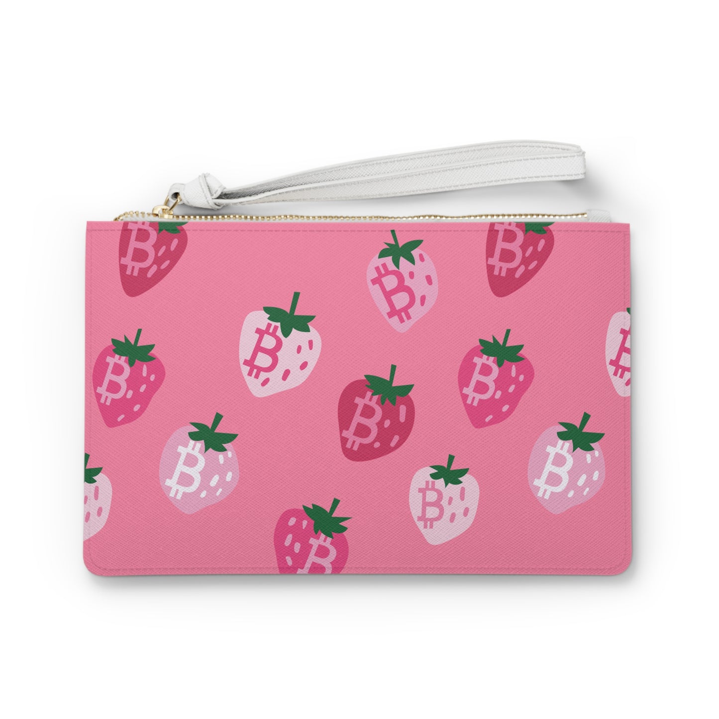 StrawBerry Bitcoin Clutch Bag