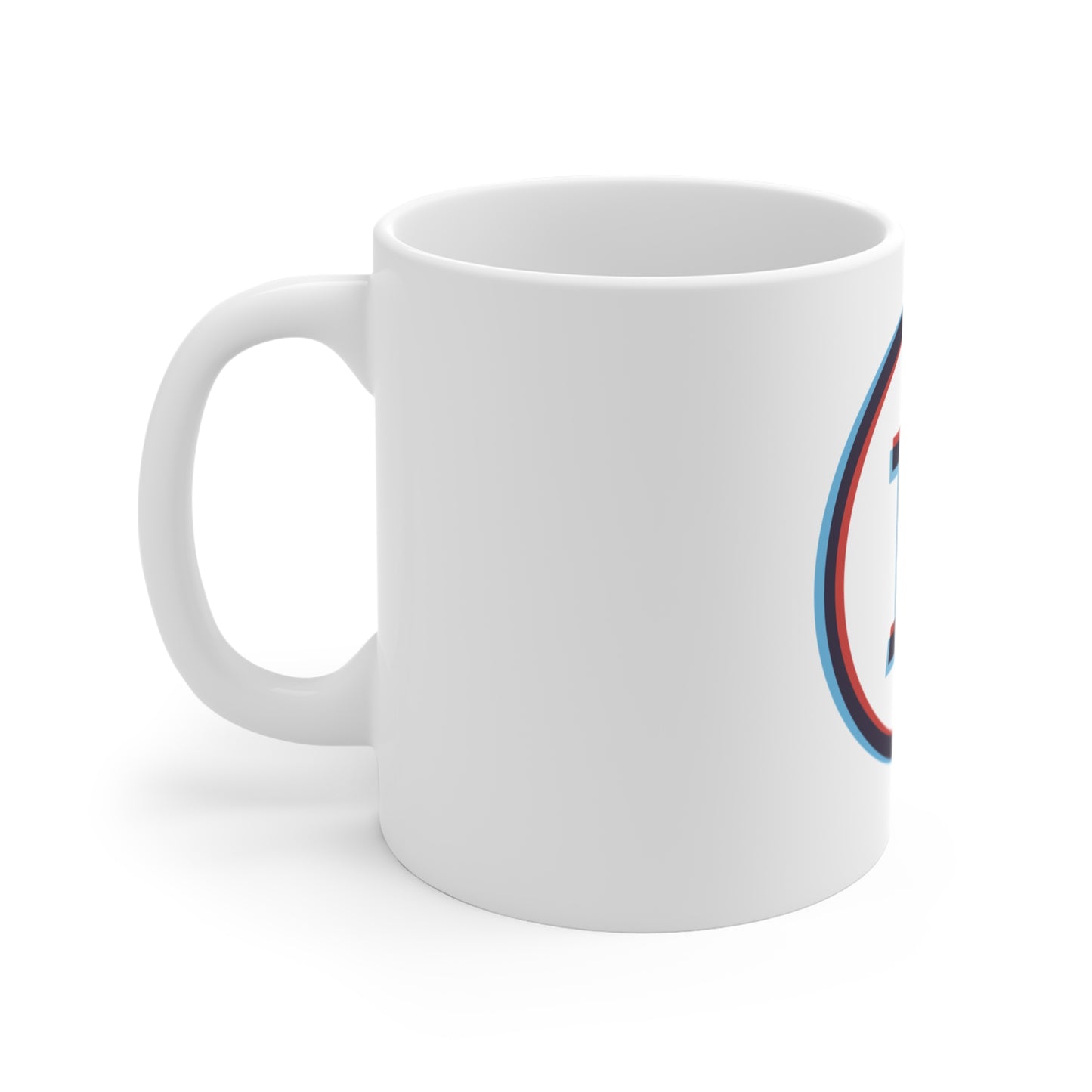 3D Glasses 'Big B' Bitcoin Mug 11oz