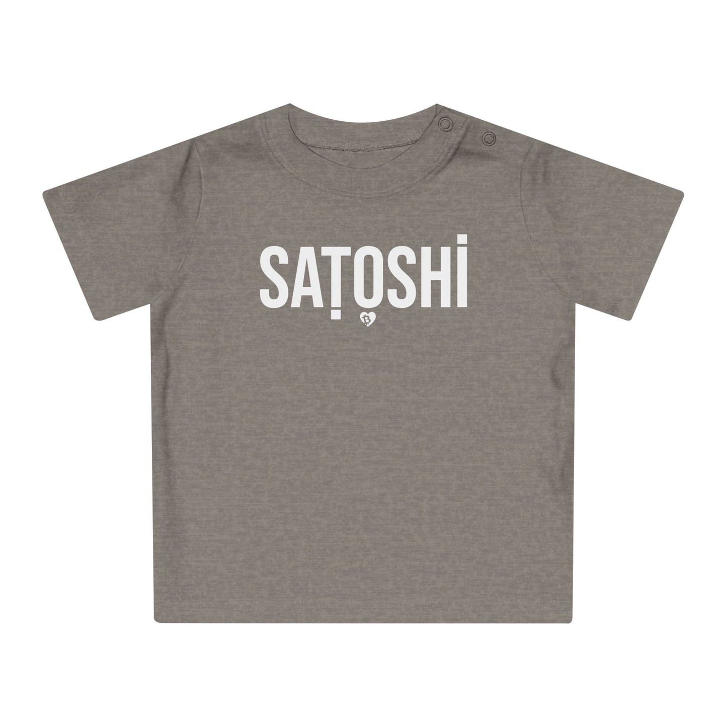 Satoshi Minimalist Organic Cotton Baby T-Shirt