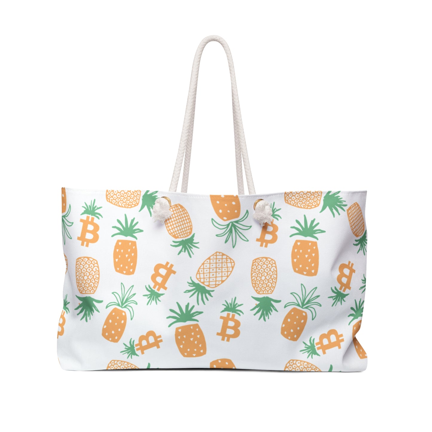 Bitcoin Pineapples Weekender Bag