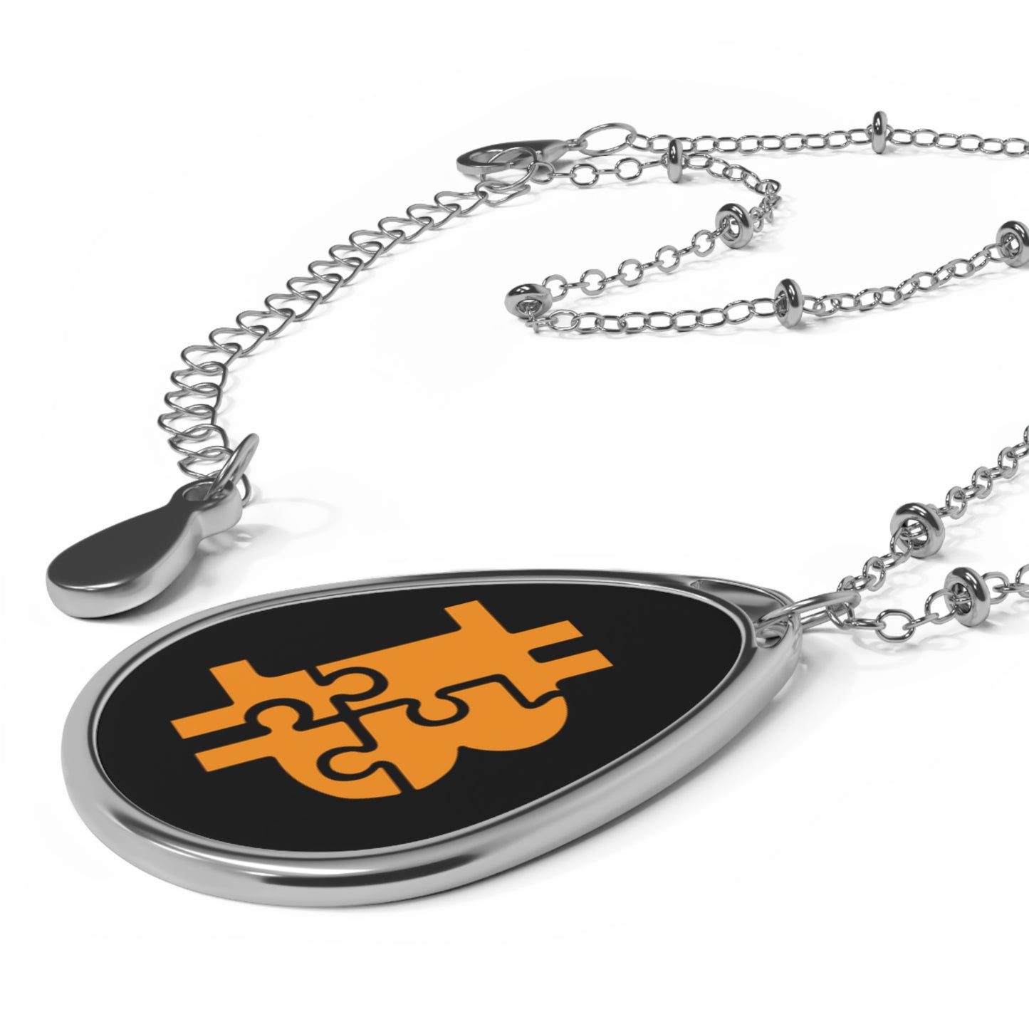 Bitcoin Puzzle Necklace