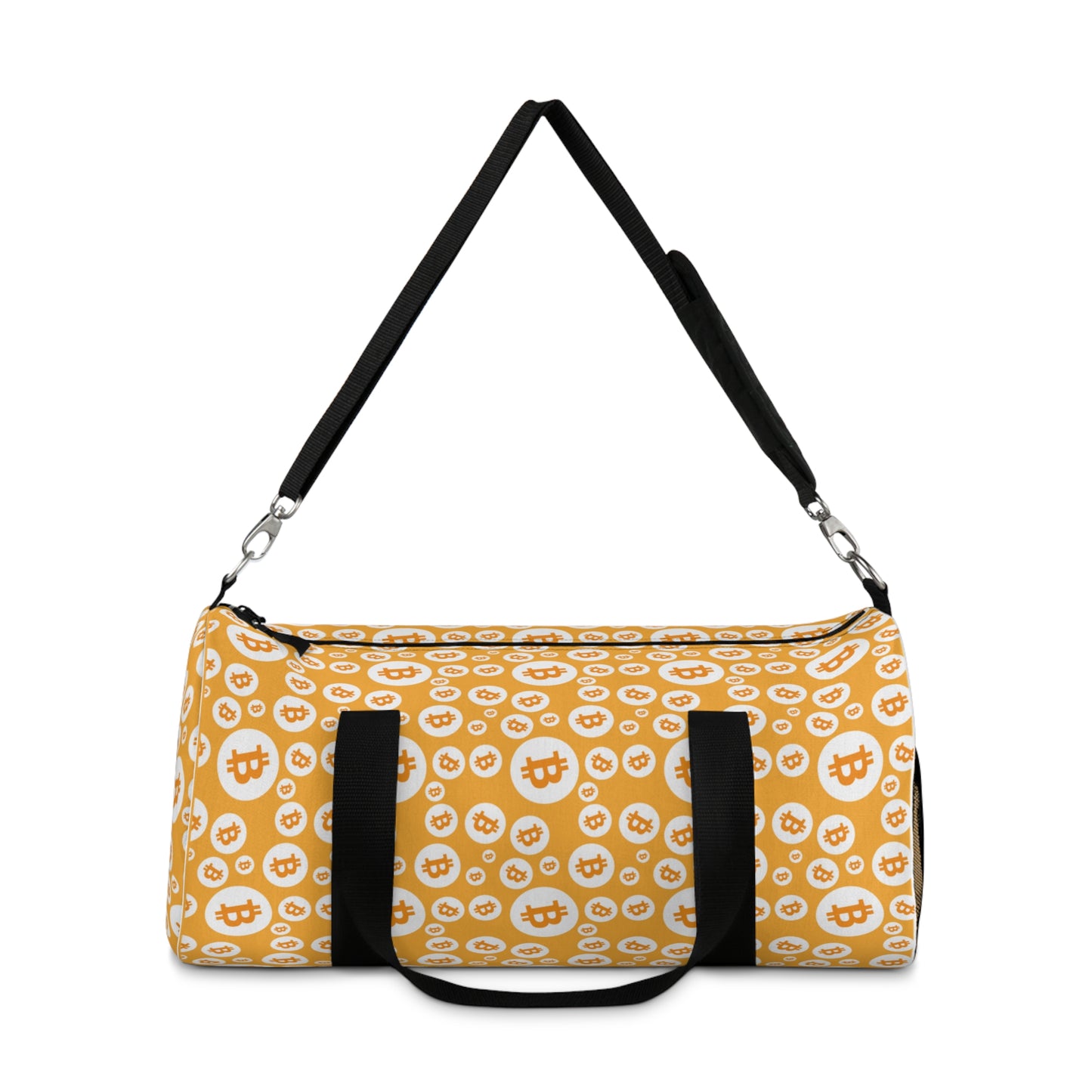 Bitcoin Symbols Duffel Bag