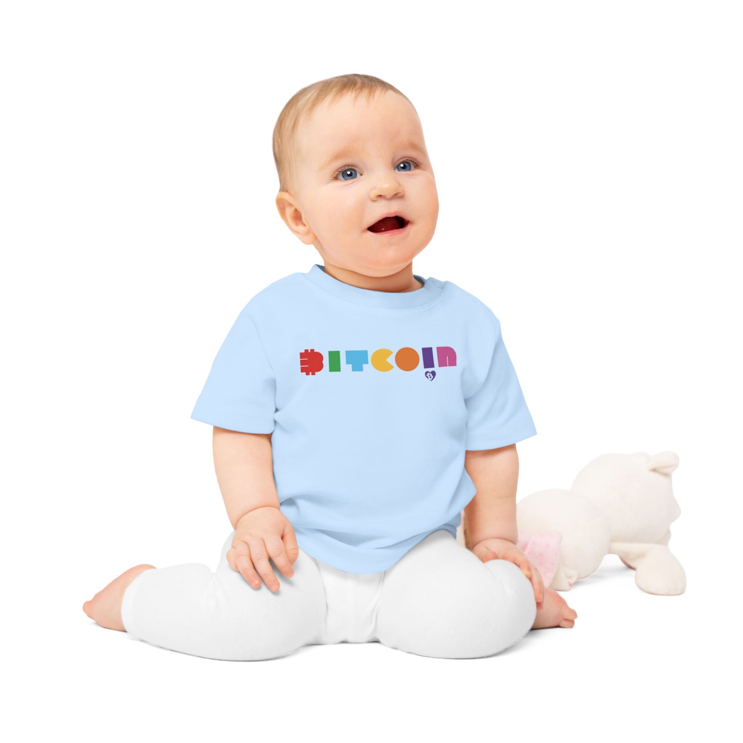 Bitcoin Pac Sats Organic Cotton Baby T-Shirt