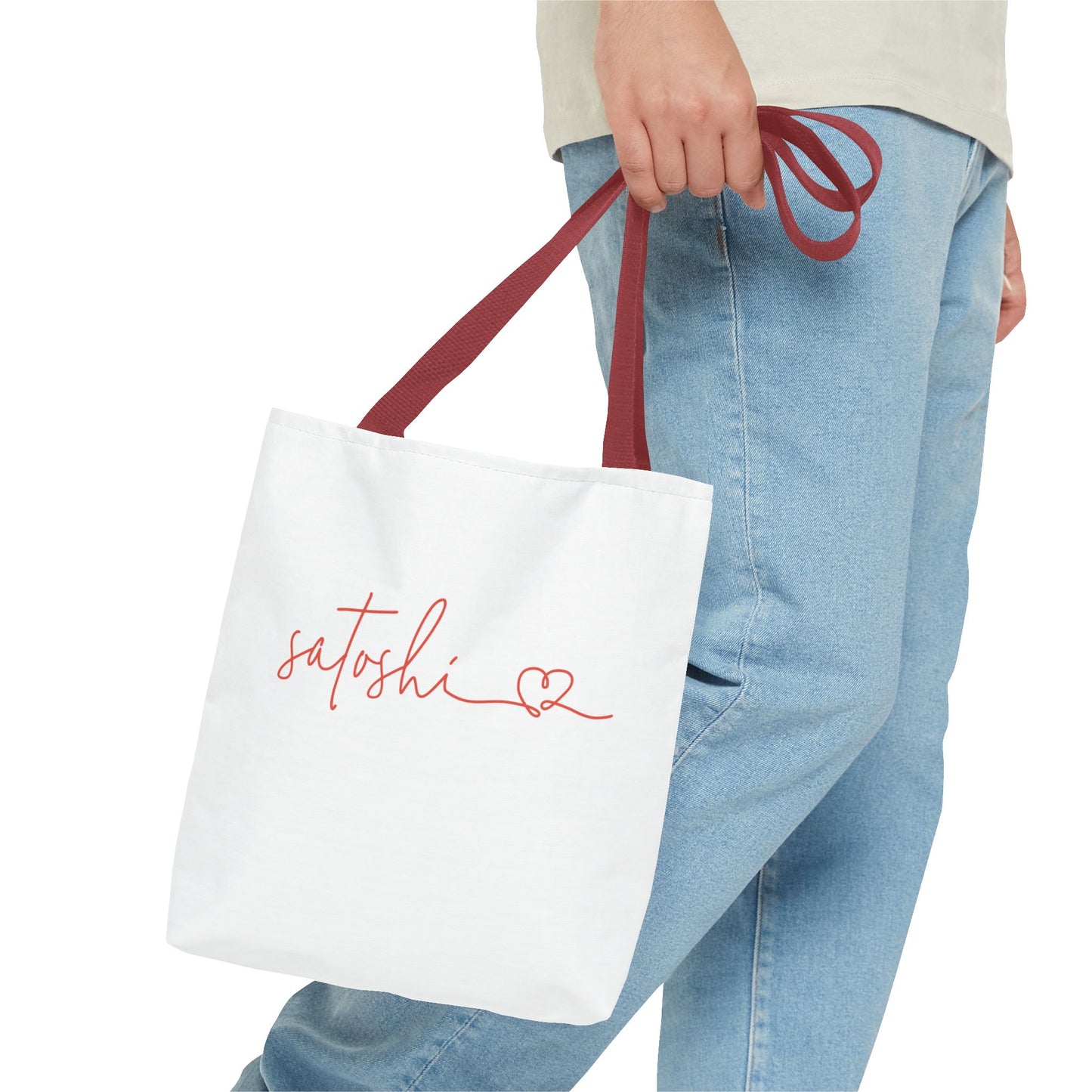 Satoshi Love Letters Tote Bag
