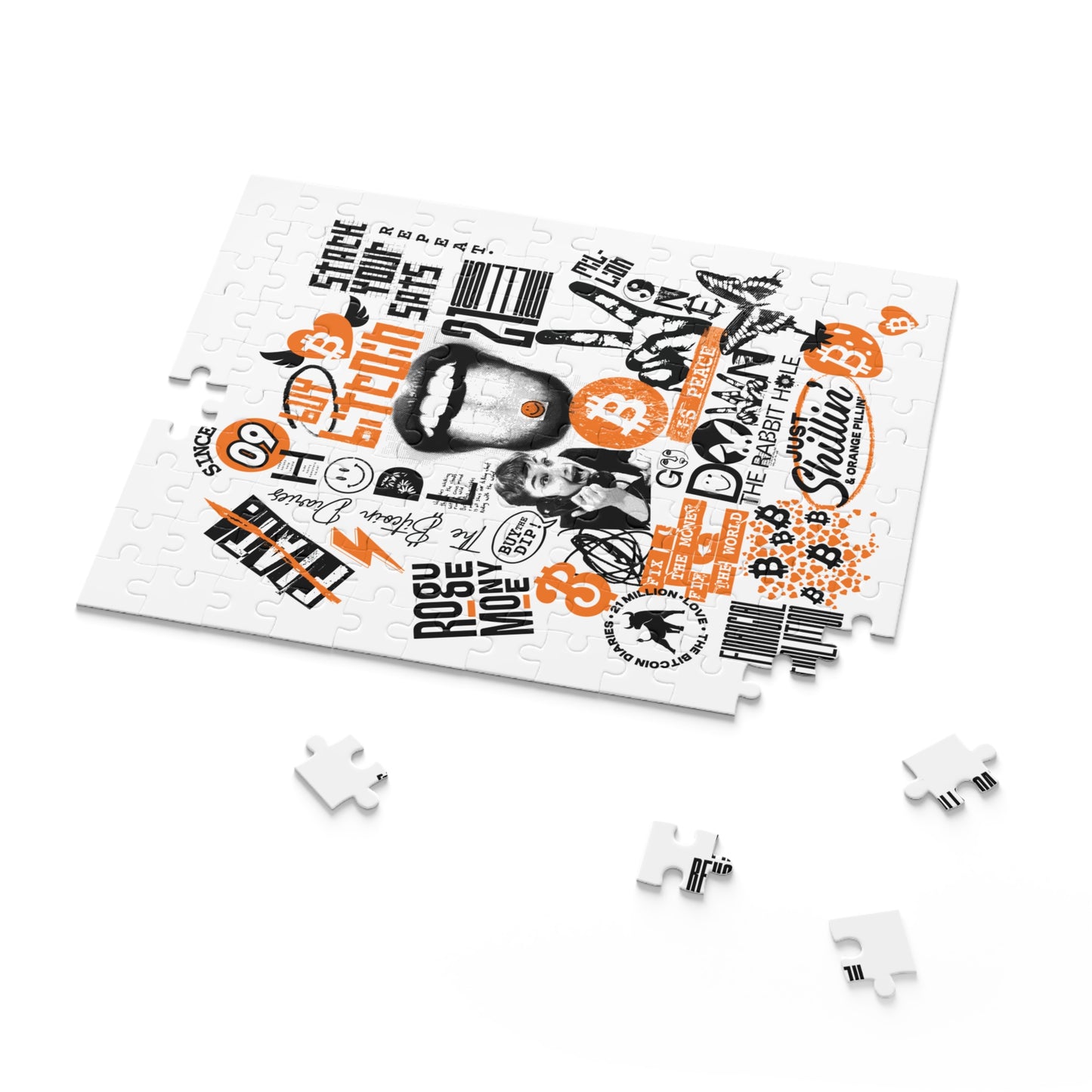 Bitcoin Revolution Jigsaw Puzzle
