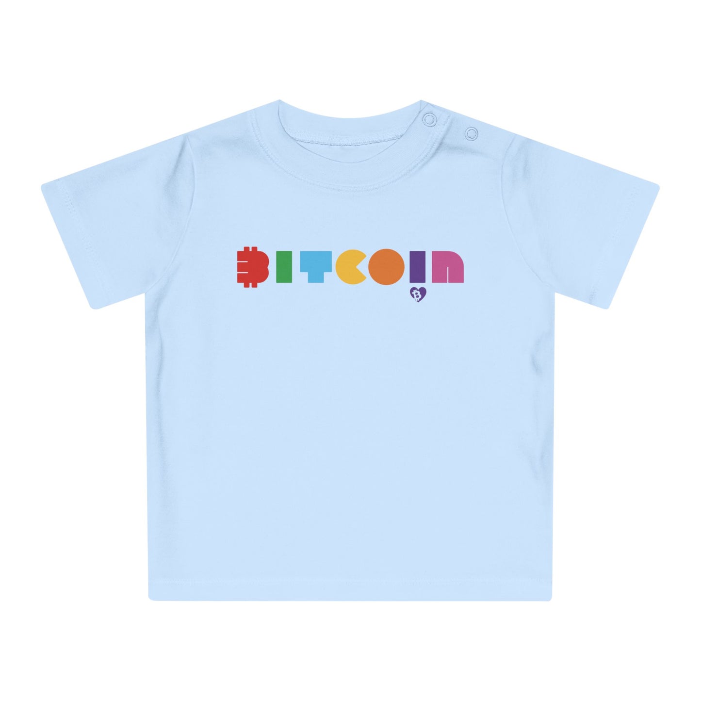 Bitcoin Pac Sats Organic Cotton Baby T-Shirt