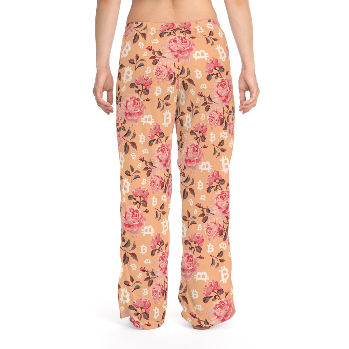Stack Roses Bitcoin Women's Pyjama Pants
