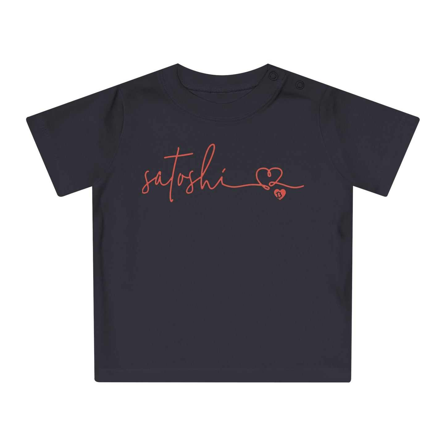 Satoshi Love Letters Organic Cotton Baby T-Shirt