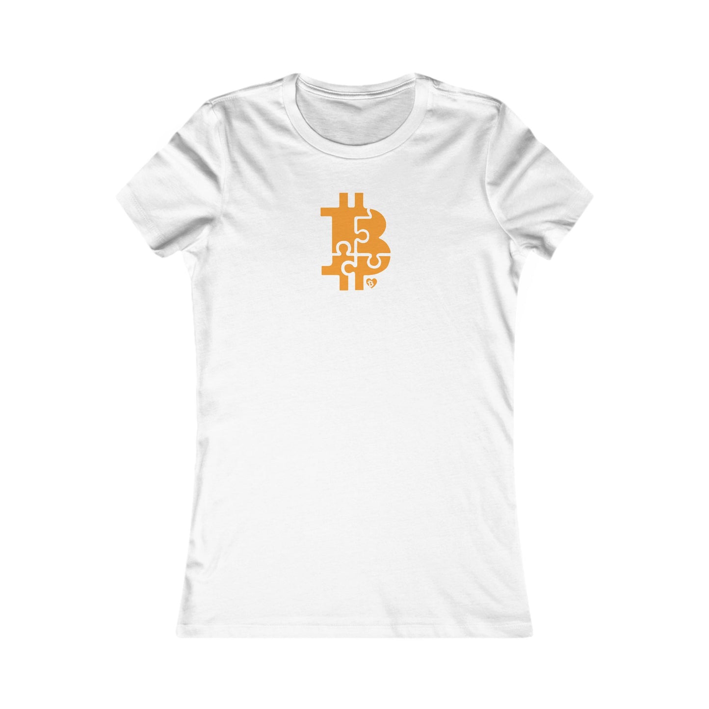 Bitcoin Puzzle Slim Fit T-Shirt
