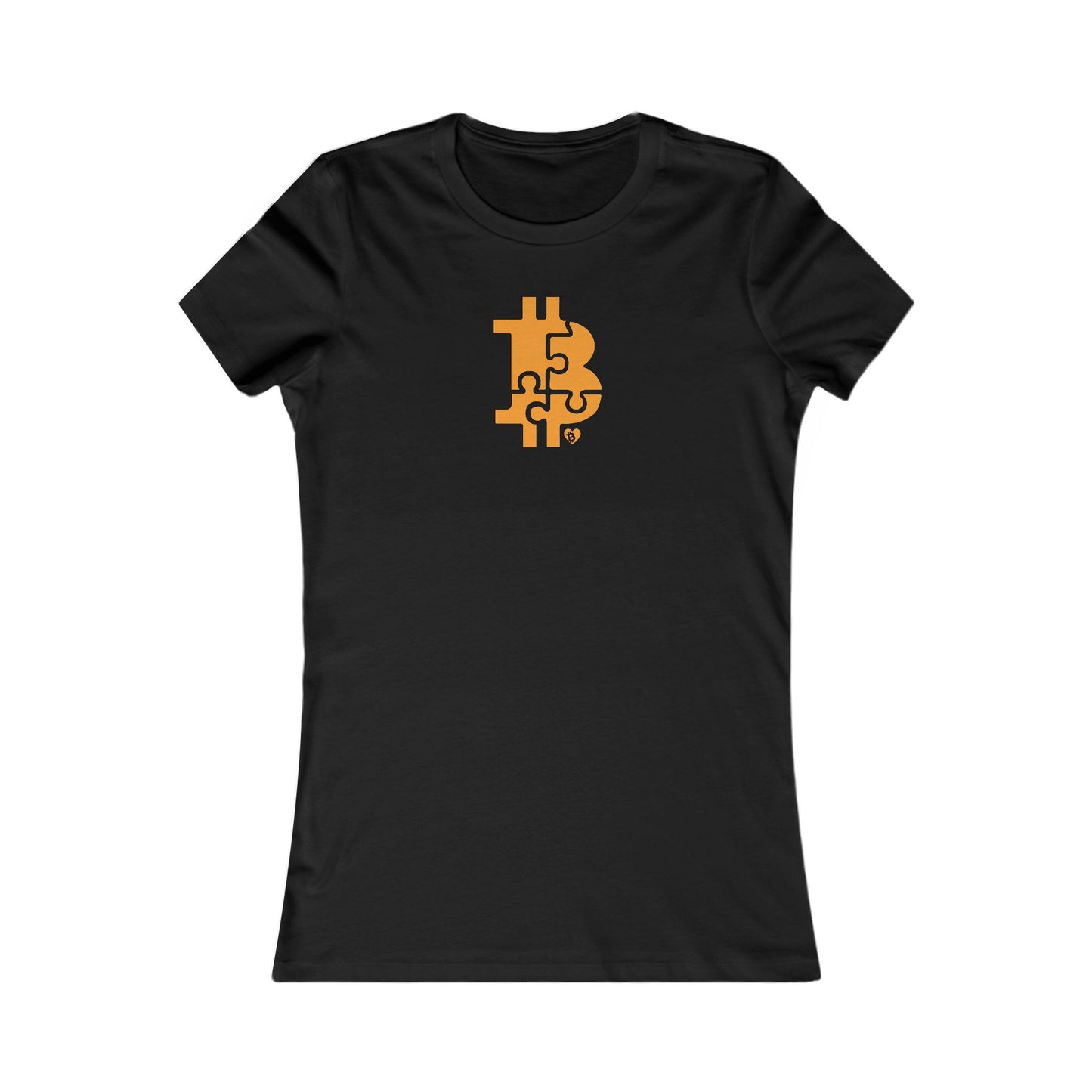 Bitcoin Puzzle Slim Fit T-Shirt