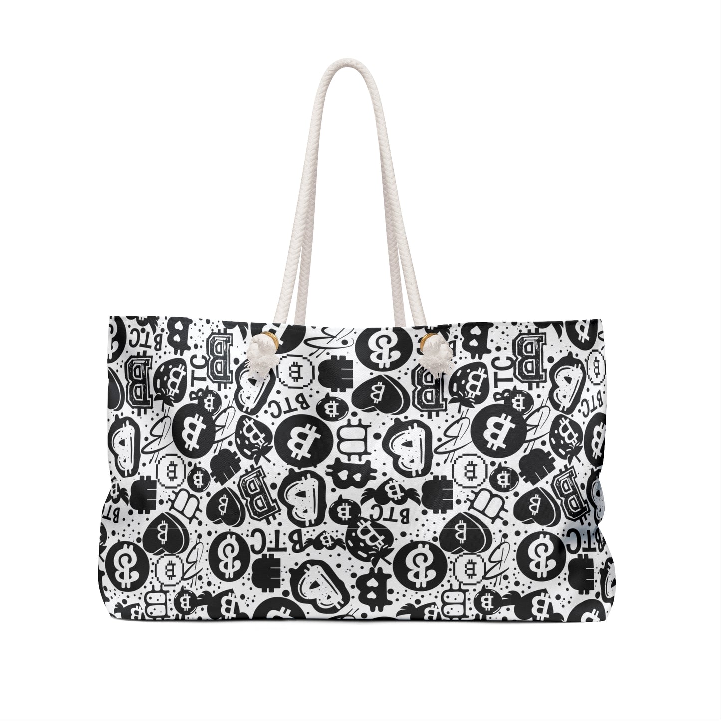 Read All About It Bitcoin Weekender Bag