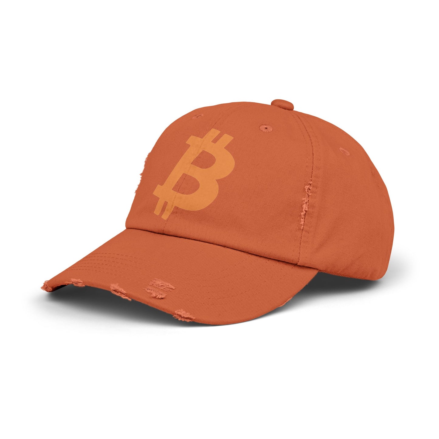 Bitcoin Stealth Logo Printed Hat