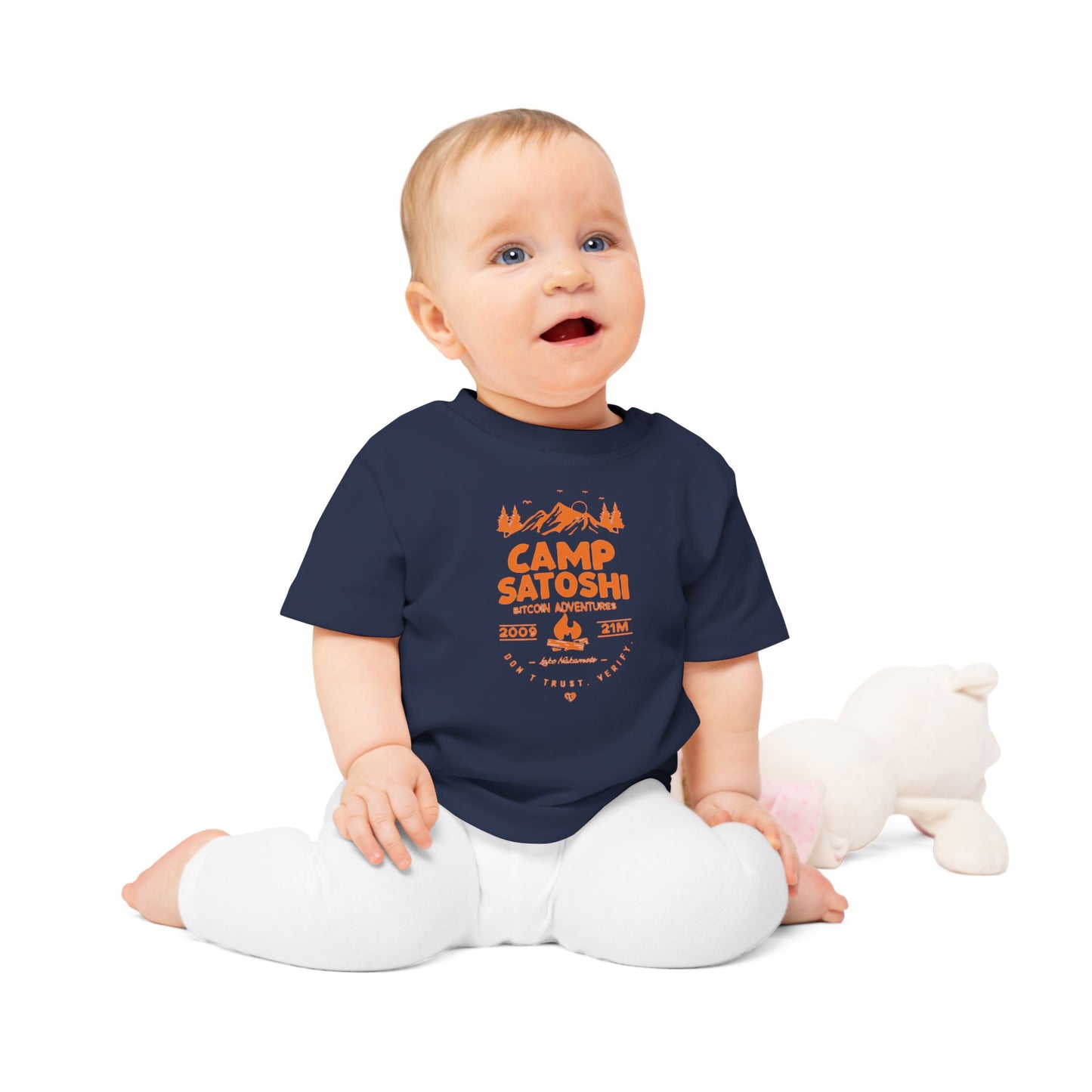 Camp Satoshi Organic Cotton Baby T-Shirt