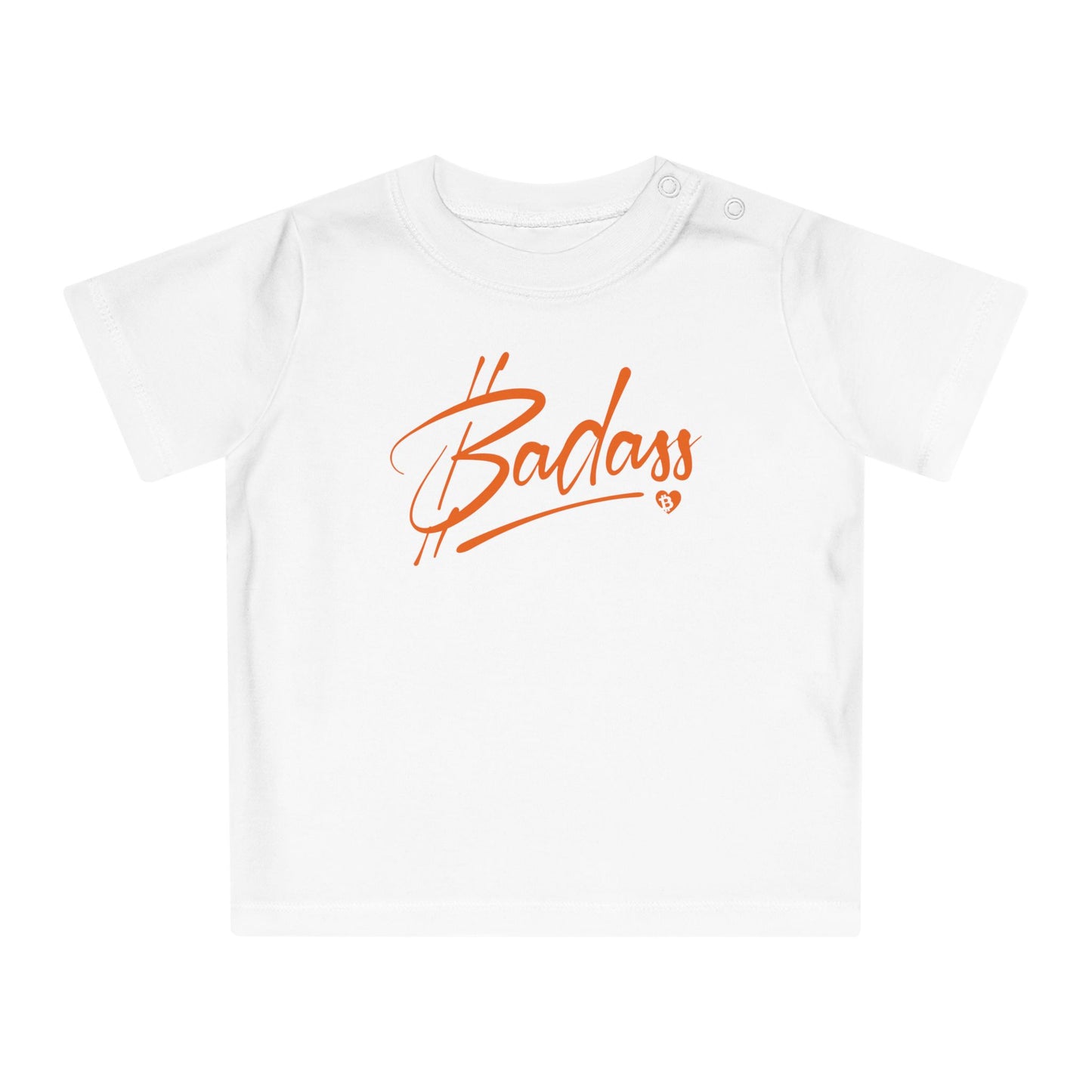 Badass Bitcoin Organic Cotton Baby T-Shirt