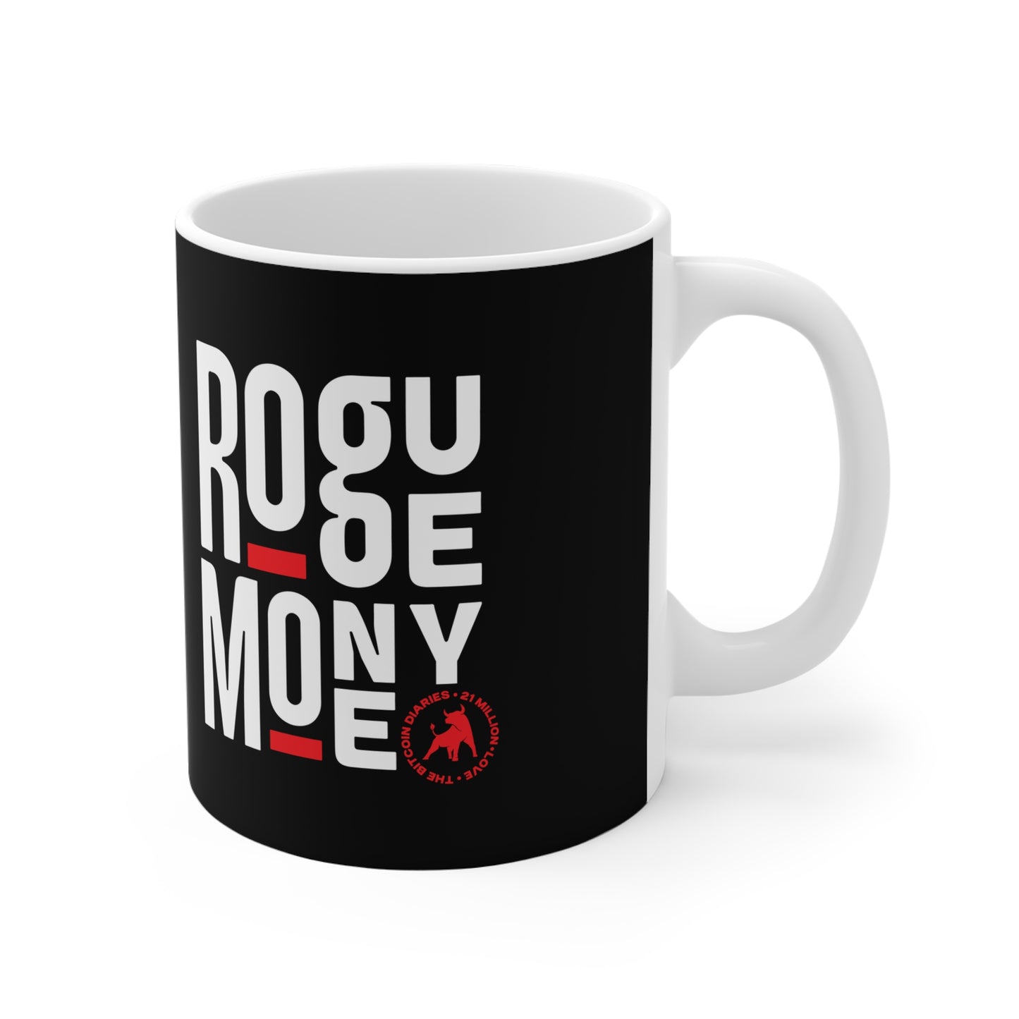 Black Rogue Money Mug 11oz