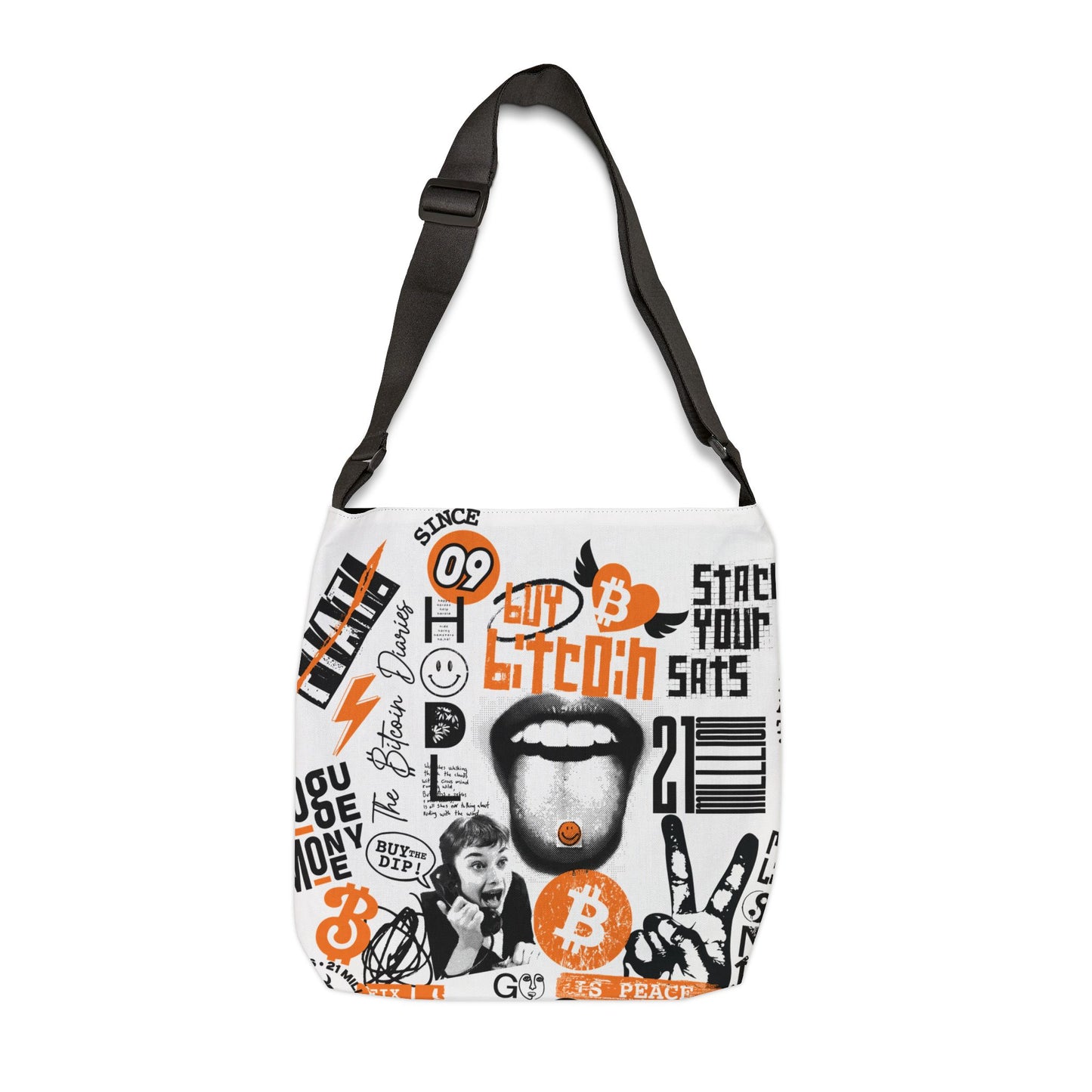 Financial Revolution Adjustable Tote Bag