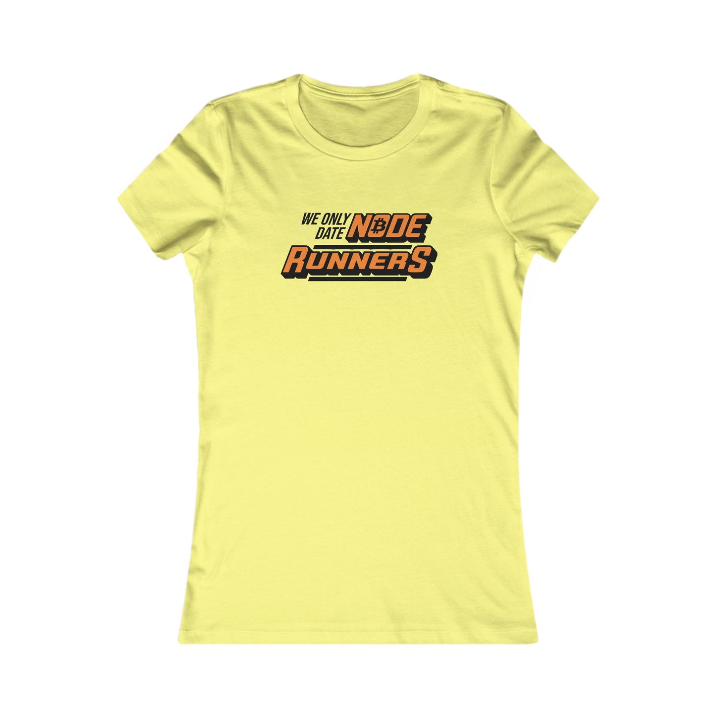 We Only Date Node Runners Slim Fit T-Shirt