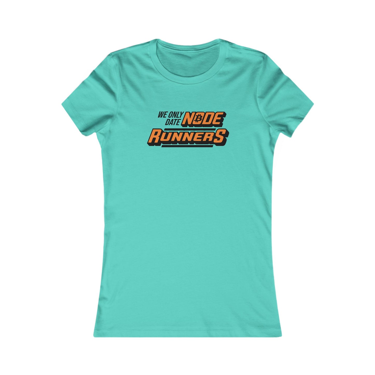 We Only Date Node Runners Slim Fit T-Shirt