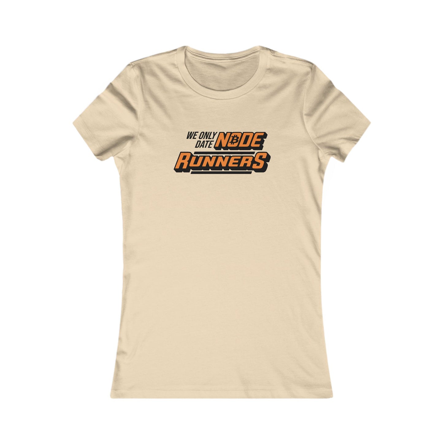 We Only Date Node Runners Slim Fit T-Shirt