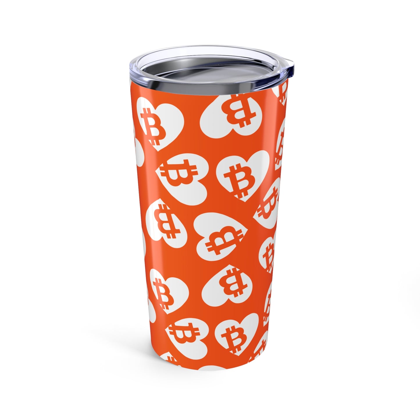 Bitcoin Pocket Heart Tumbler 20oz