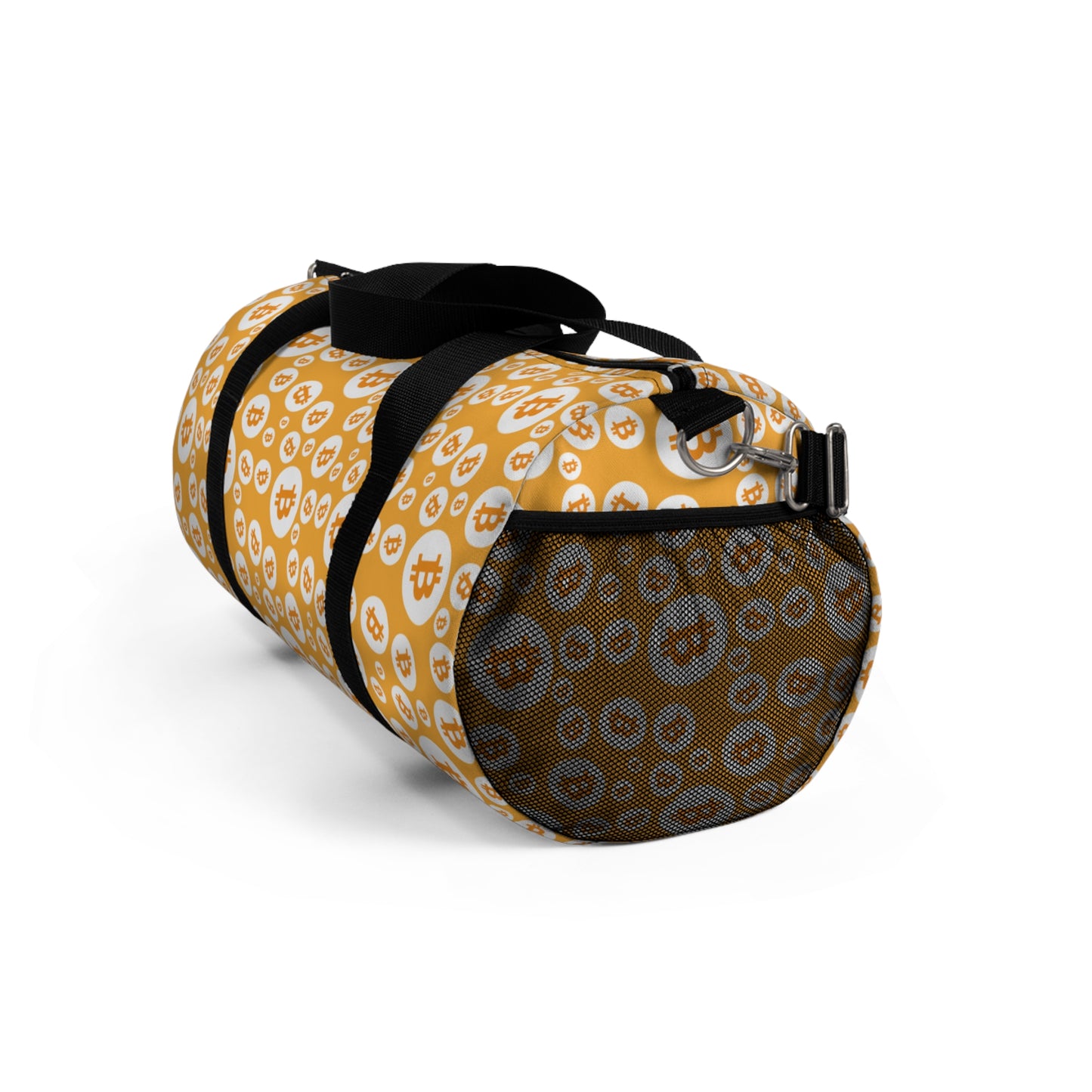 Bitcoin Symbols Duffel Bag