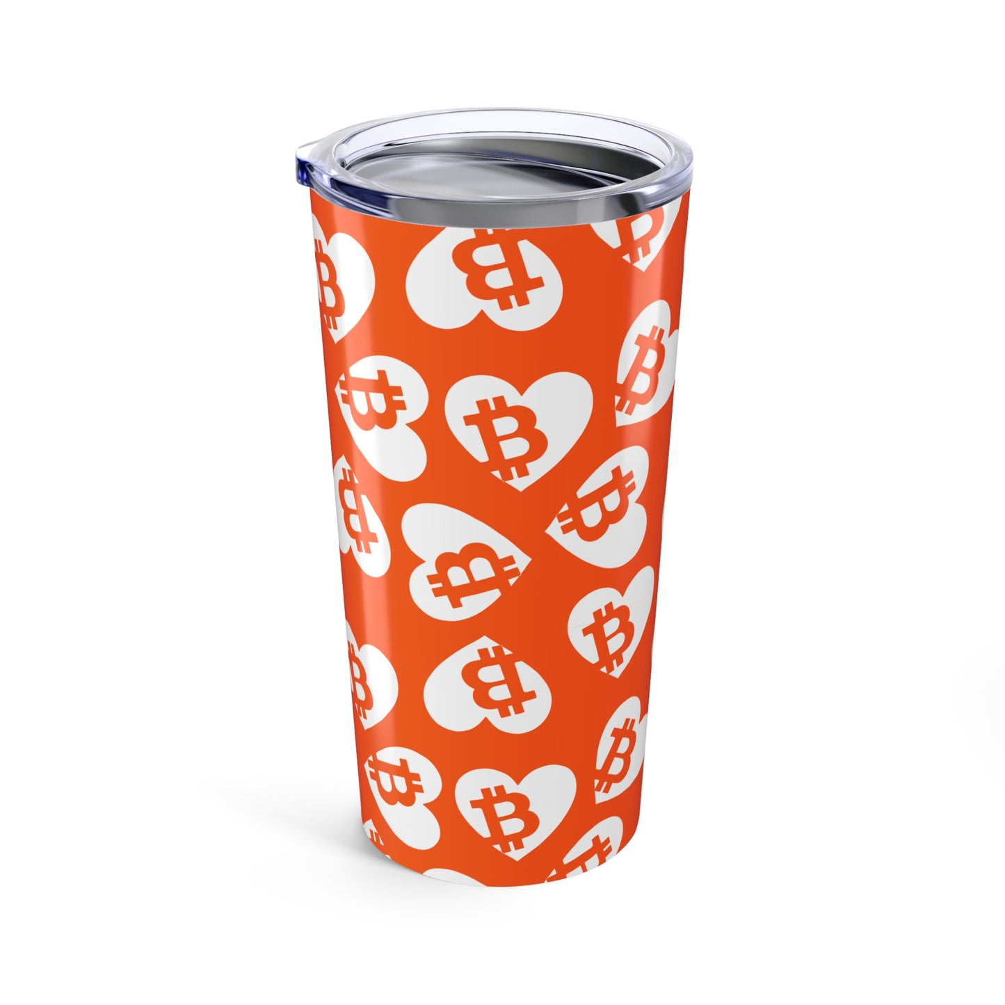 Bitcoin Pocket Heart Tumbler 20oz